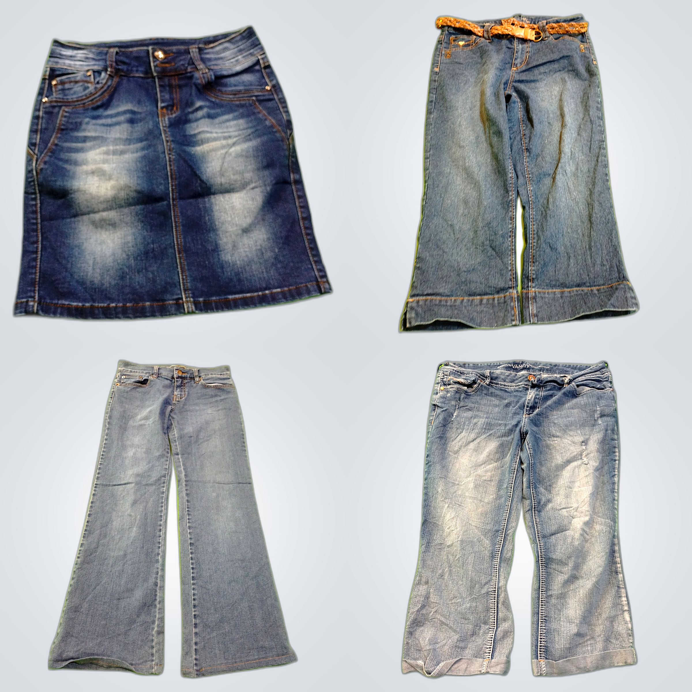Denim Bundle: Wallflower, Wrangler, Roxy & Mehr Je..