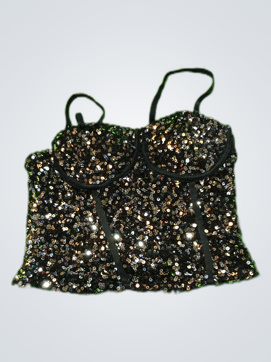Glitzerndes BH-Top