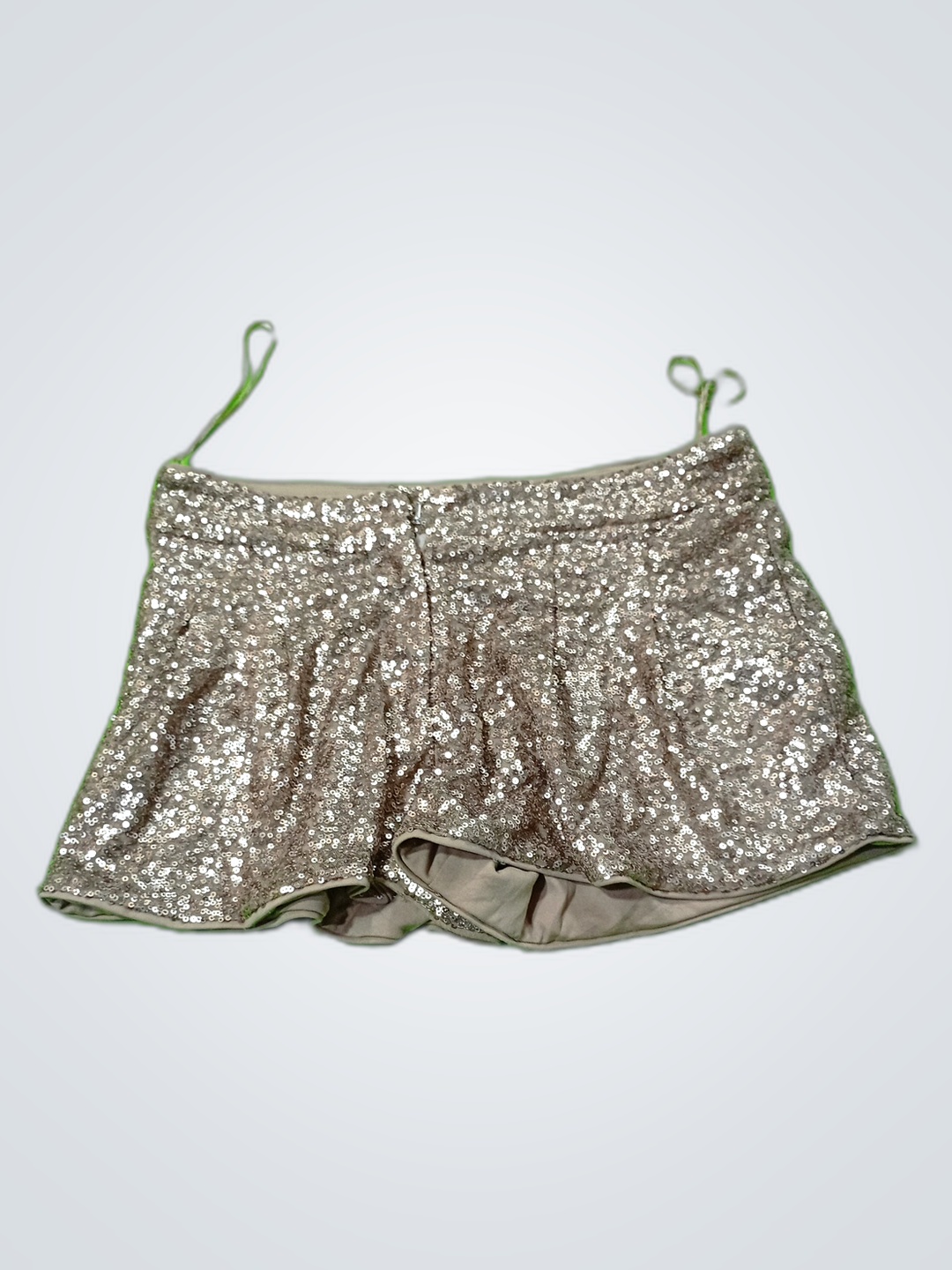 Shorts con paillettes