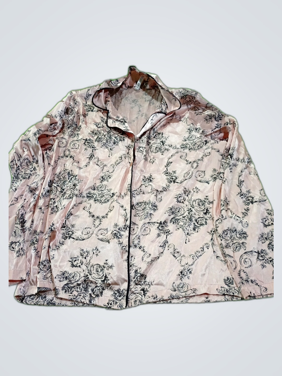 Blusa con Motivo Floreale