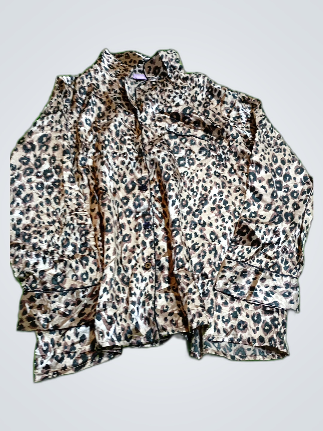 Blusa a stampa leopardata Amoureuse