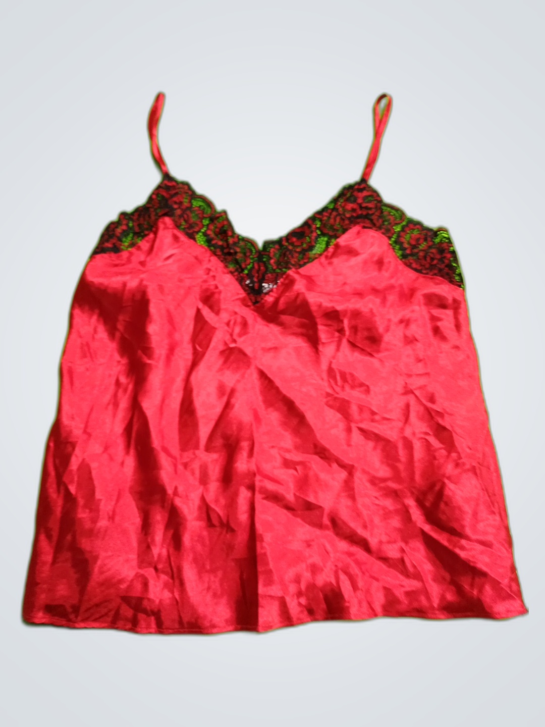 Rosa Spitzen-Cami-Top