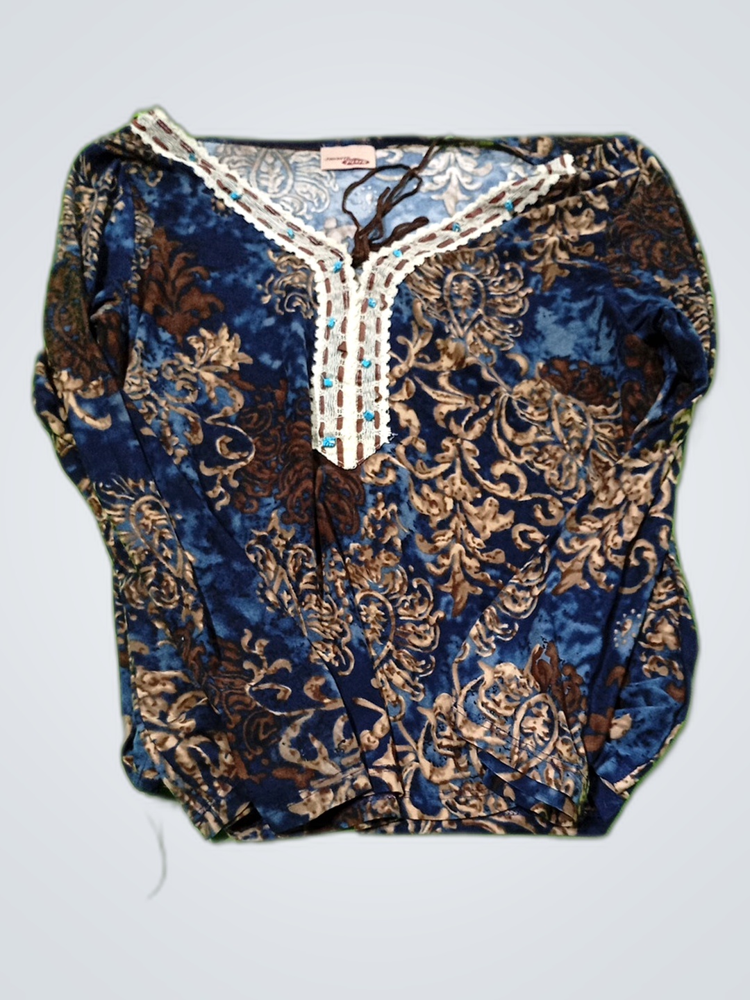 Bluse mit floralem Muster