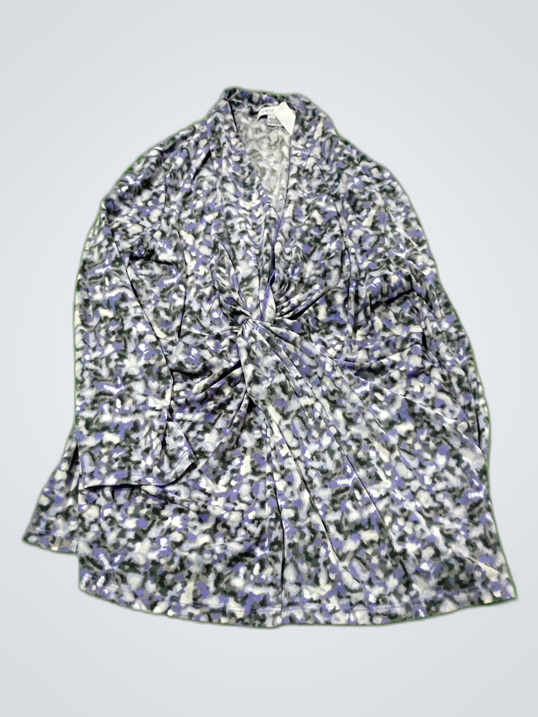 Liz Claiborne Bedruckte Langarmbluse