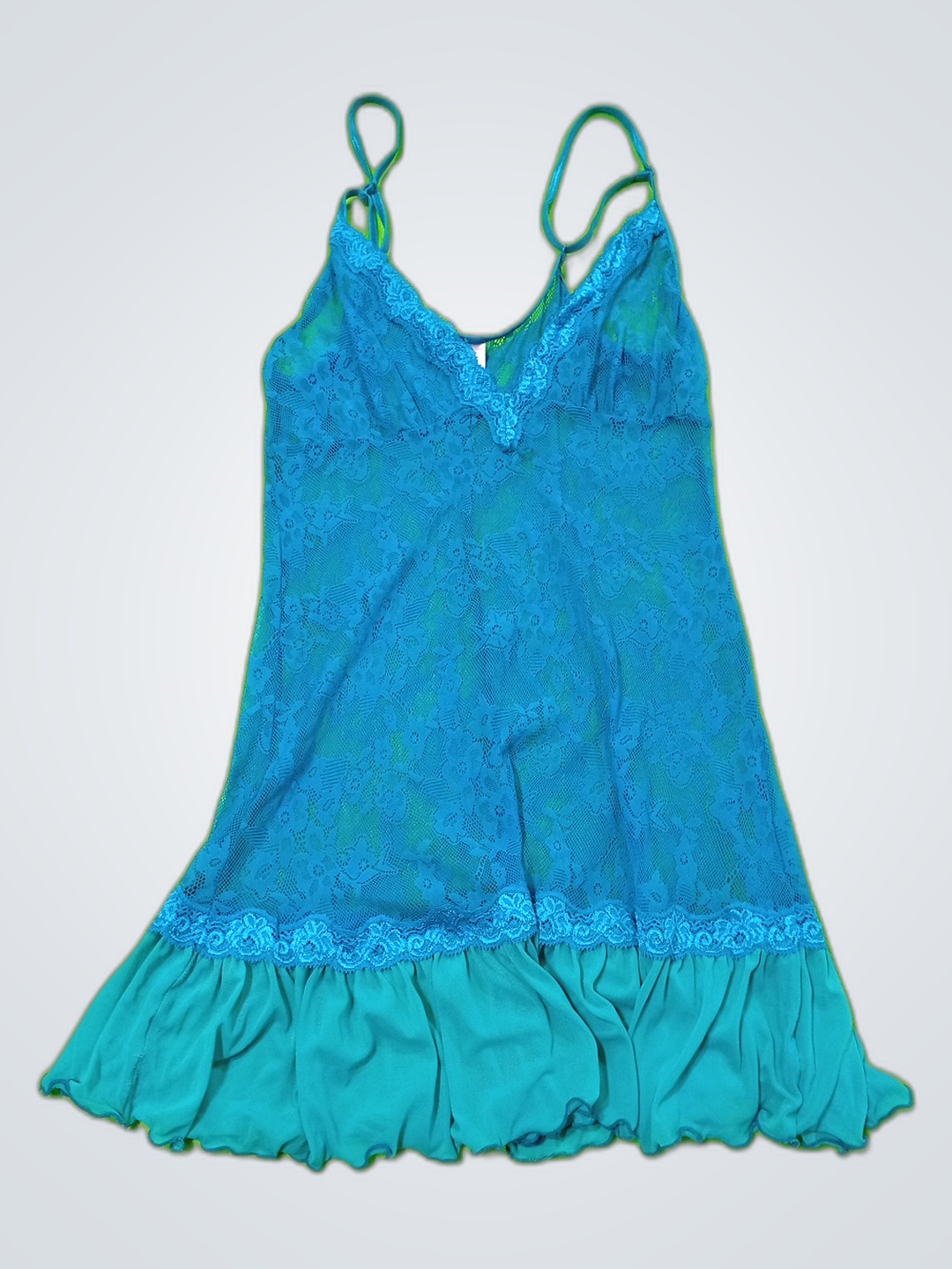 Blue Lace Chemise