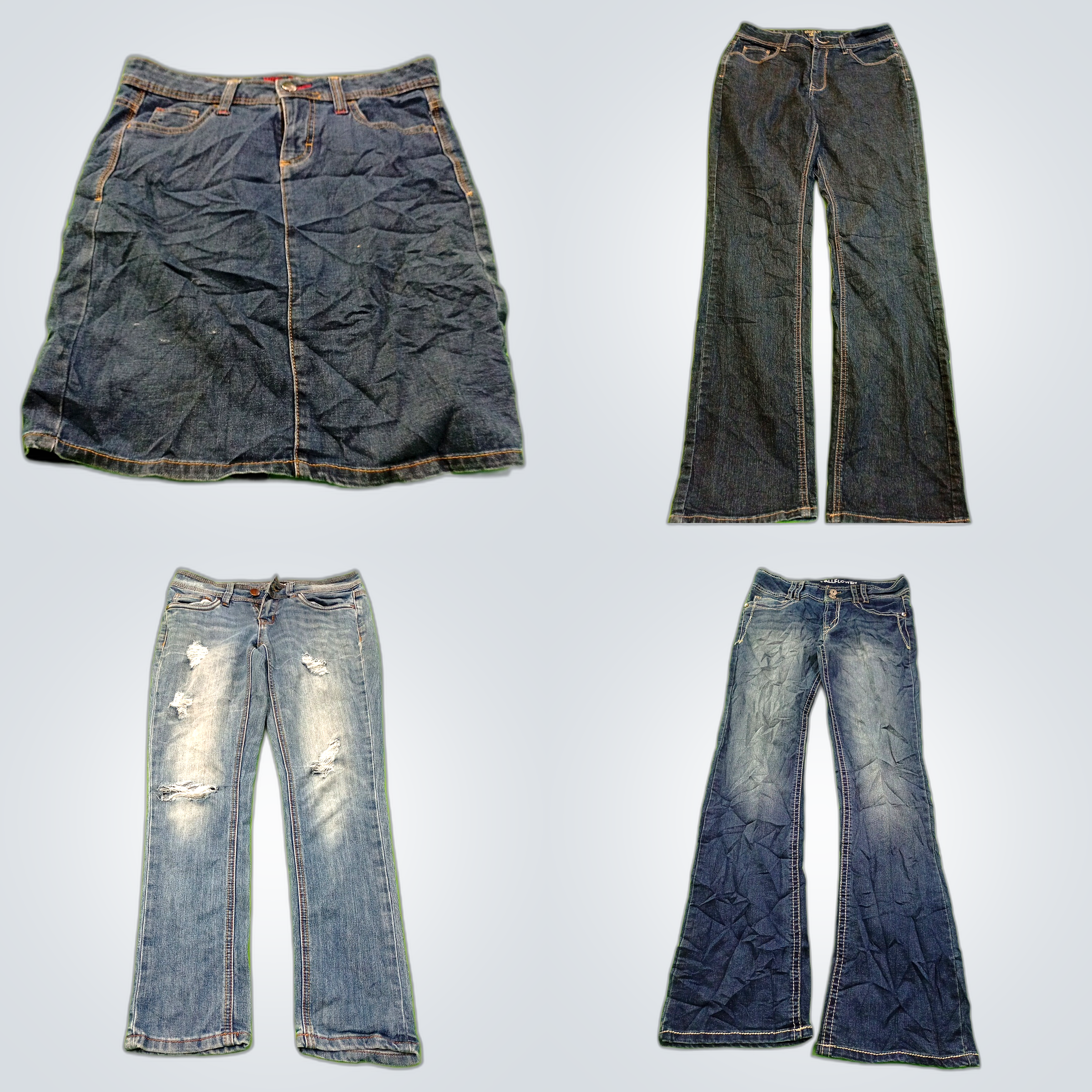 Jeans Bundle: BKE, Lei, VIGO, Wrangler & More Deni..