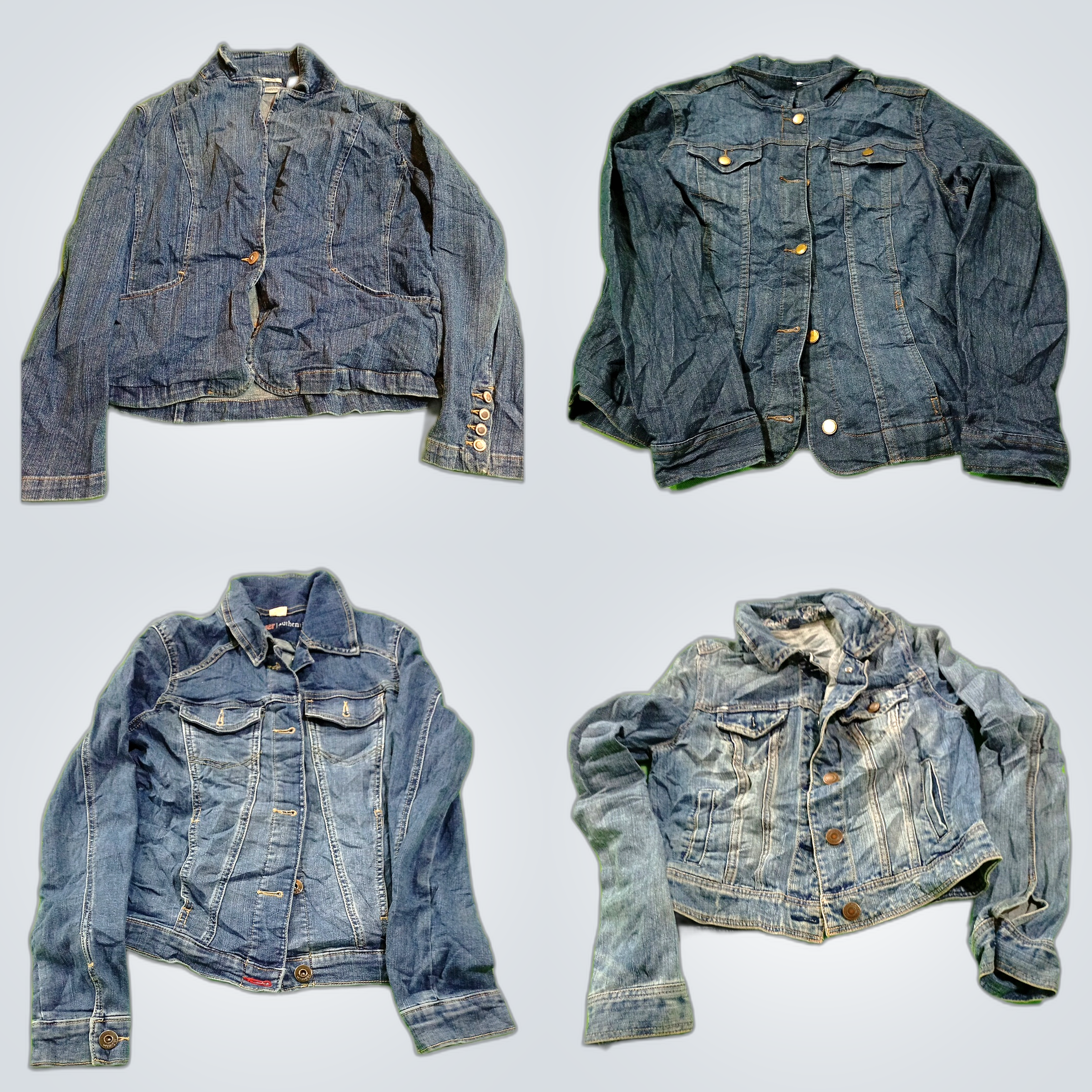 Ensemble de vestes en denim : Jeanstar, Old Glory,..