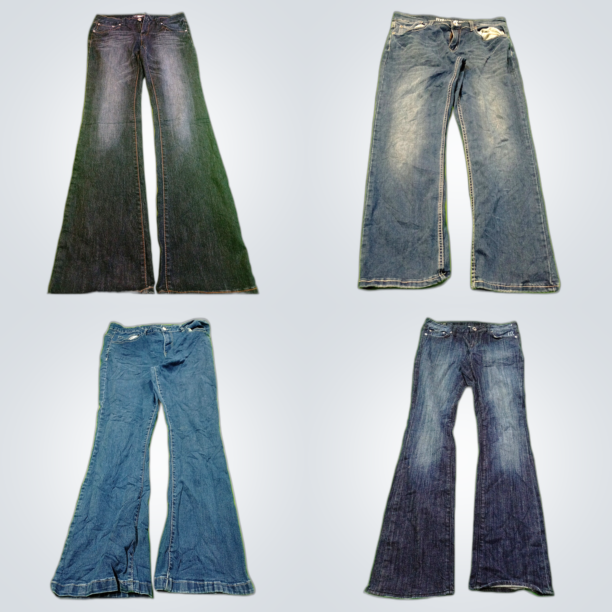 Bootcut & Flare Jeans Bundle: Amethyst, BKE, Calvi..