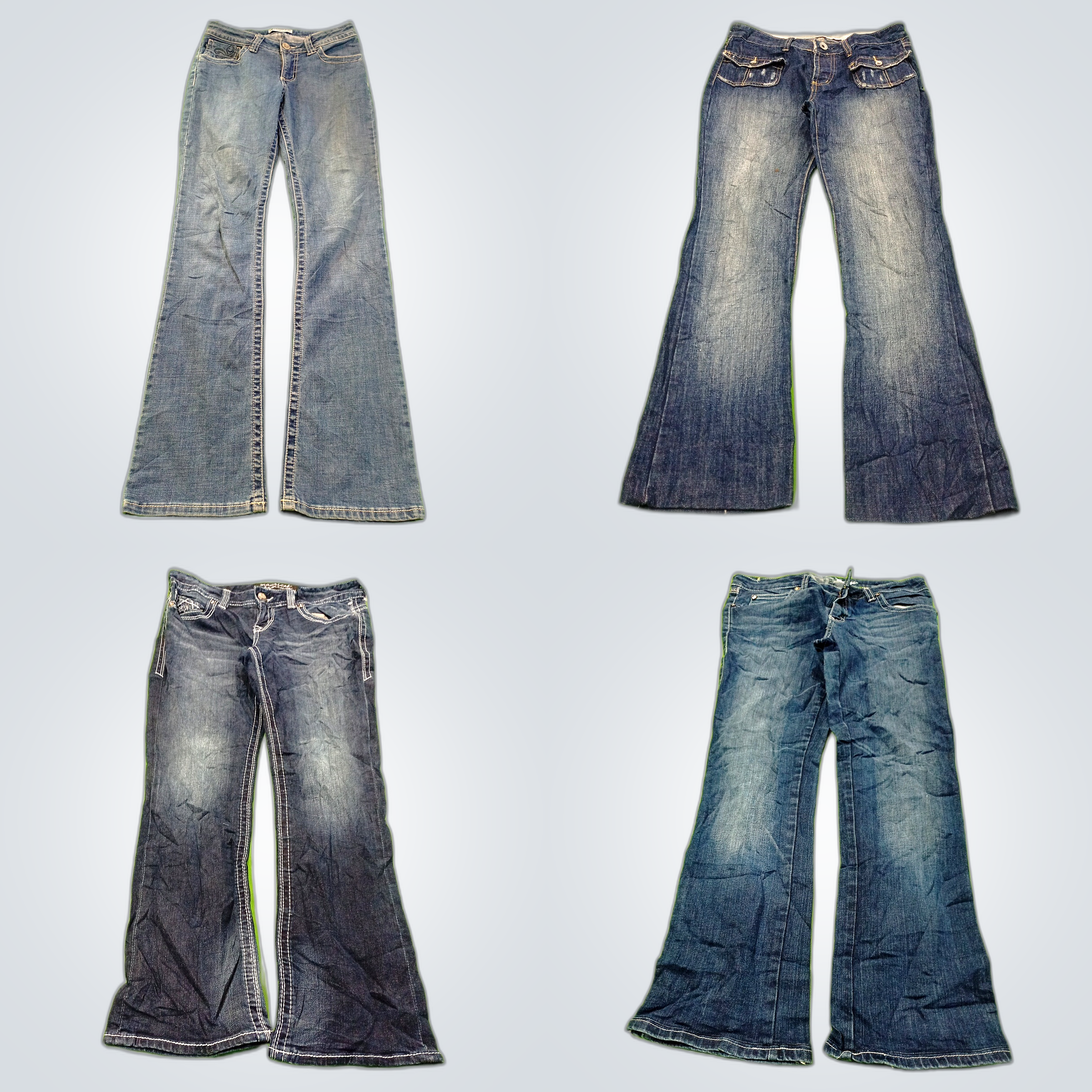 Vanity, WHBM, Express & More Flare & Bootcut Jeans..