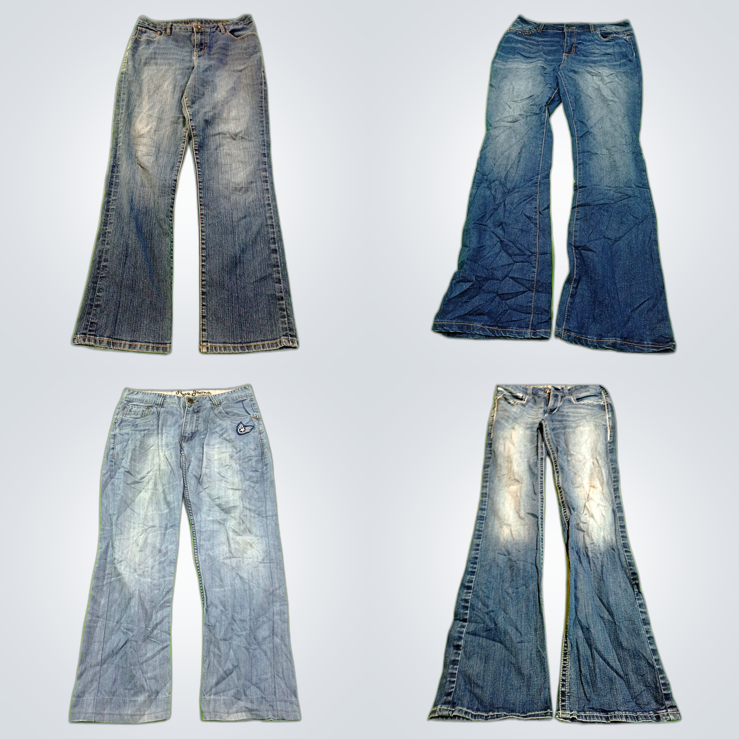 Flare & Bootcut Jeans Bundle - Sweet B, Express, A..