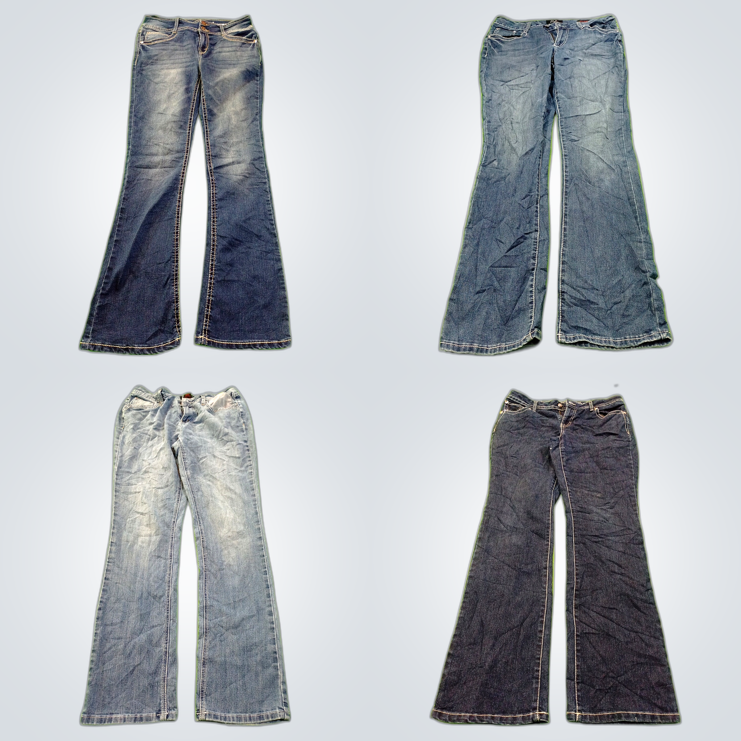 Denim Skirt & Jeans Bundle: Cherokee, LOFT, Contra..