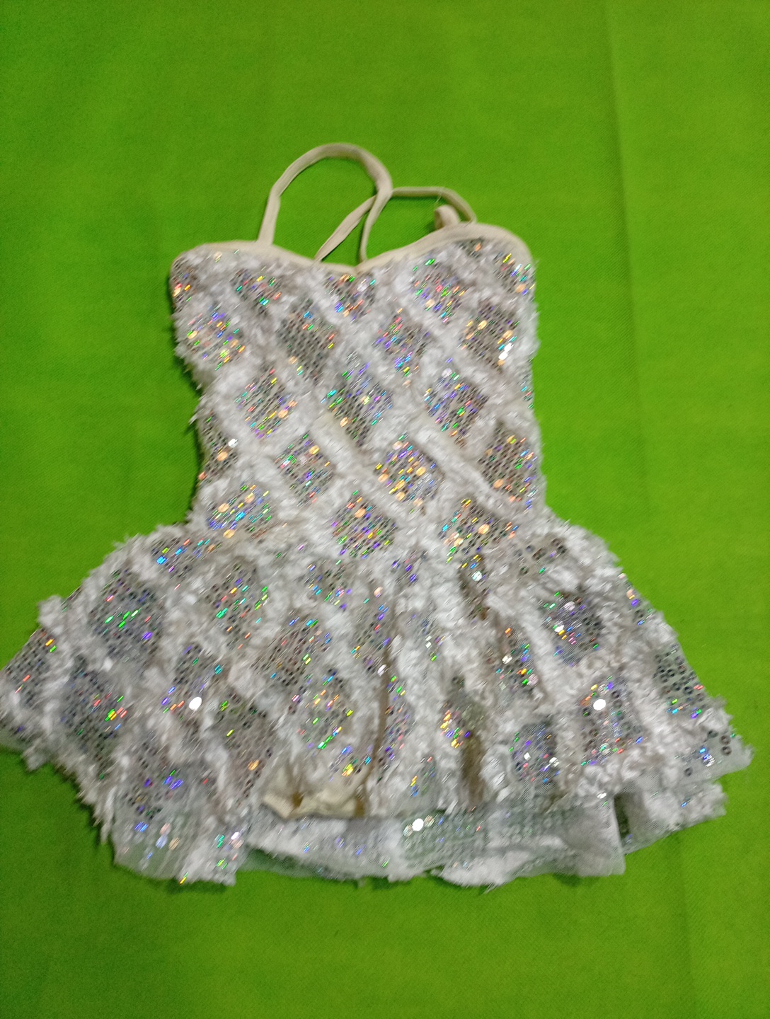 Pailletten-Tanzkostüm