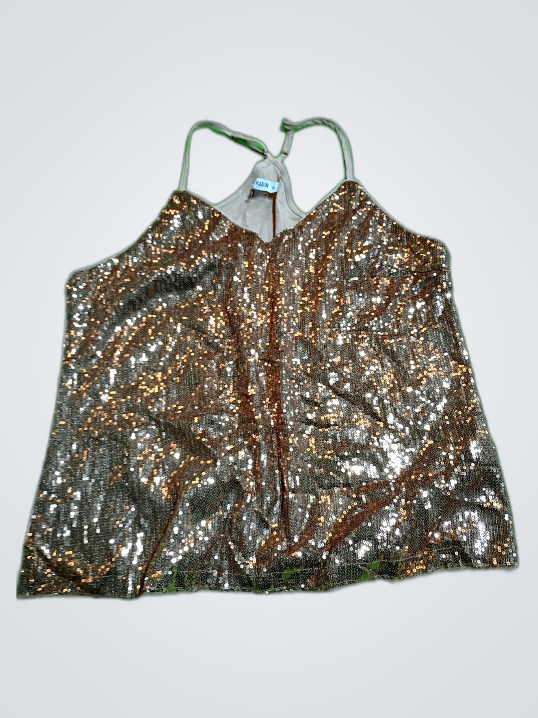 Pailletten-Top