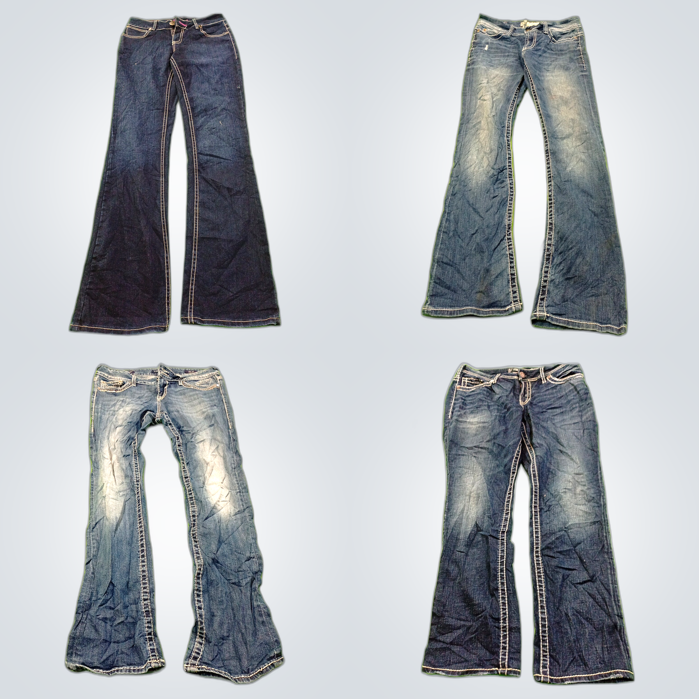 Bootcut & Flare Jeans Bundle: AIRA, Maurices, BKE,..