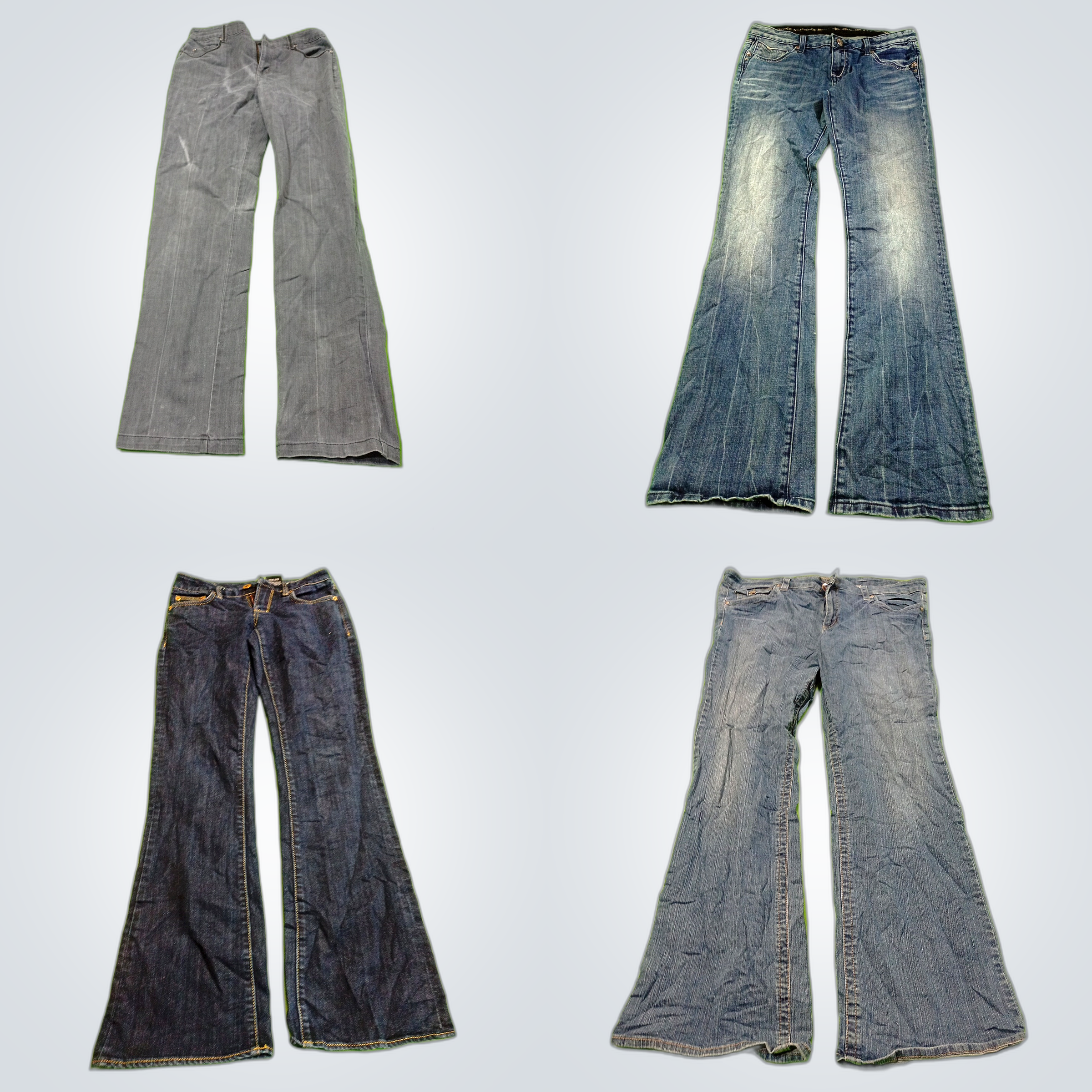 Pacote de Denim das Melhores Marcas: Refuge, Calvi..