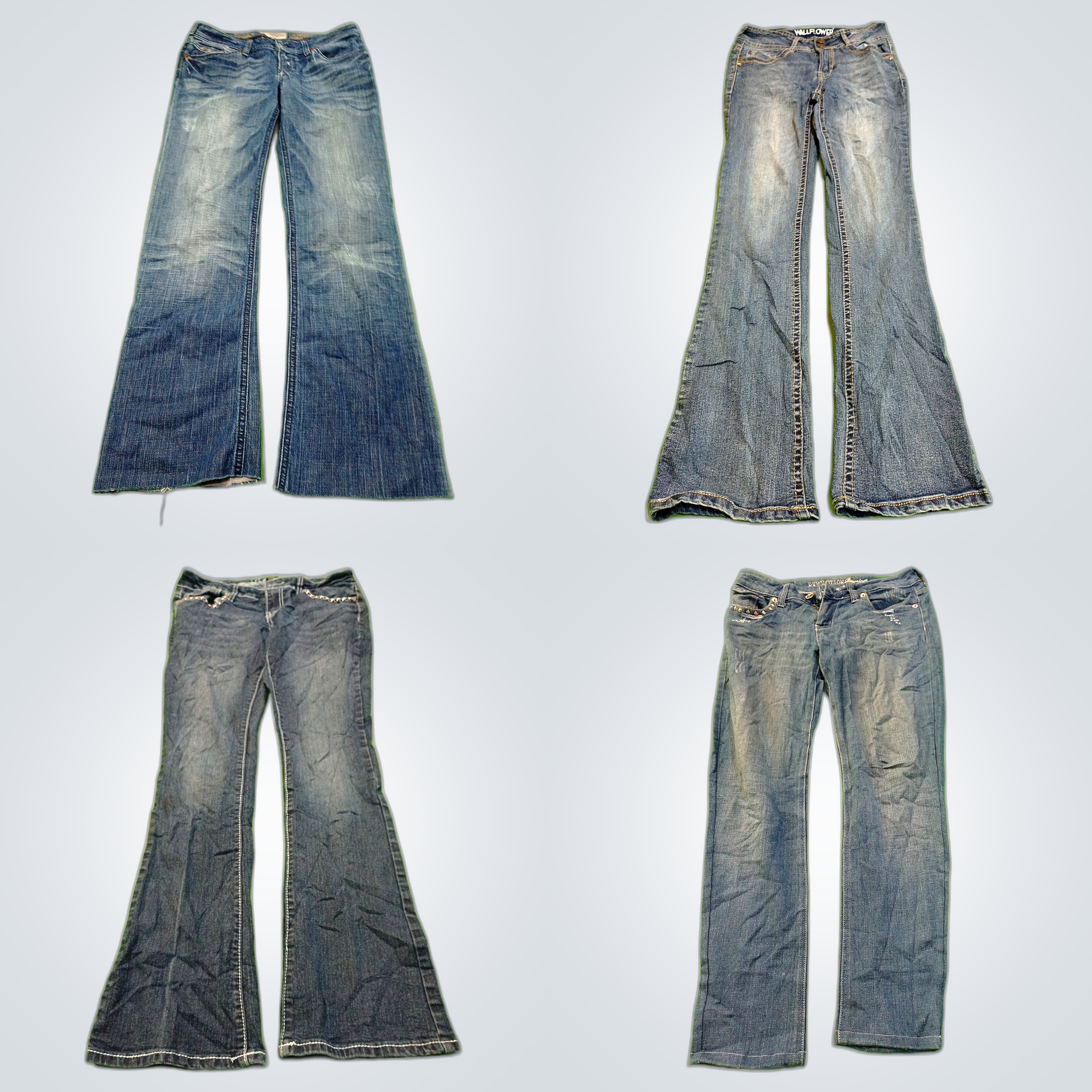 Denim Bundle: 7 For All Mankind, Maurice's, Celebr..