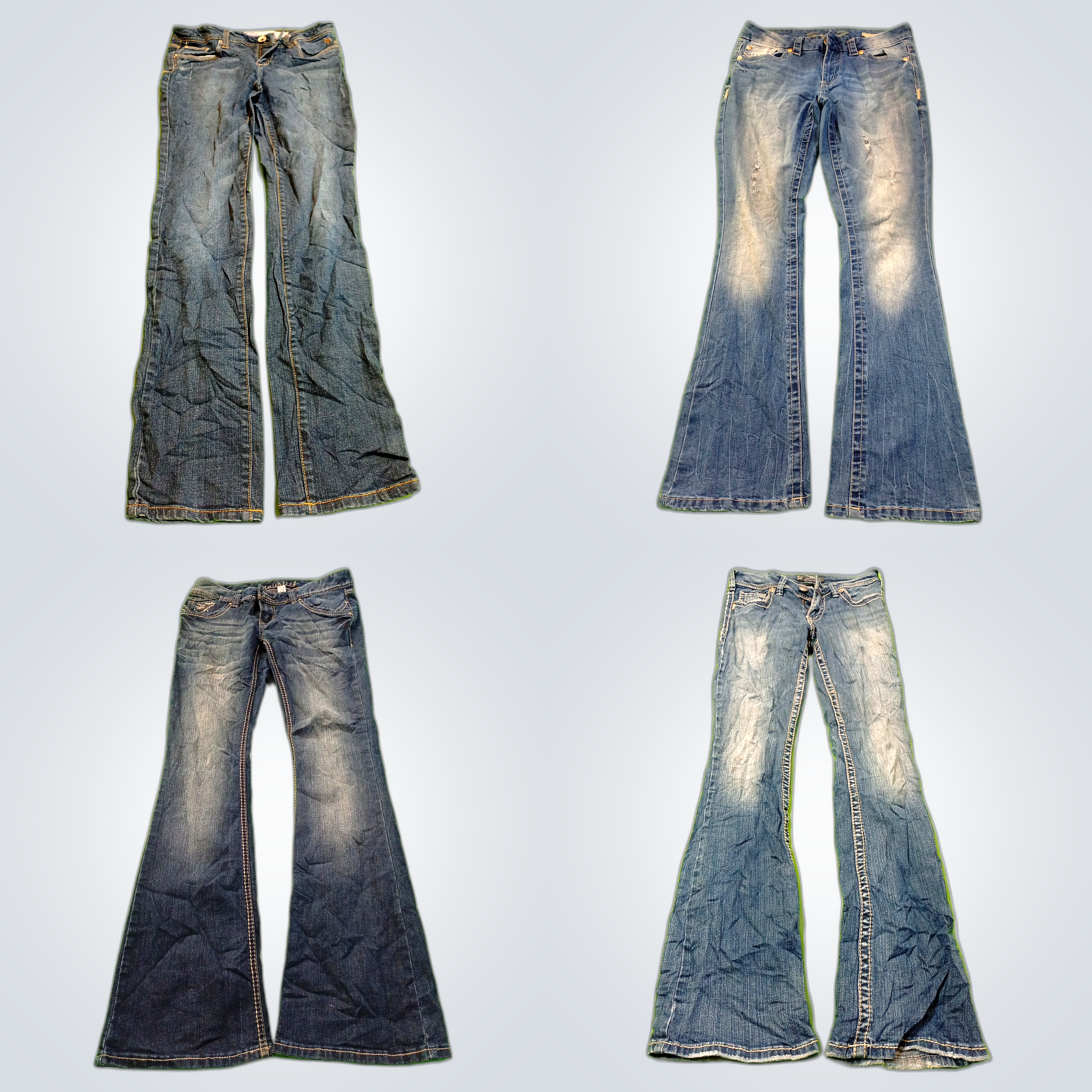Lot de Jeans Designer & Brand Name - Mélange de 7 ..