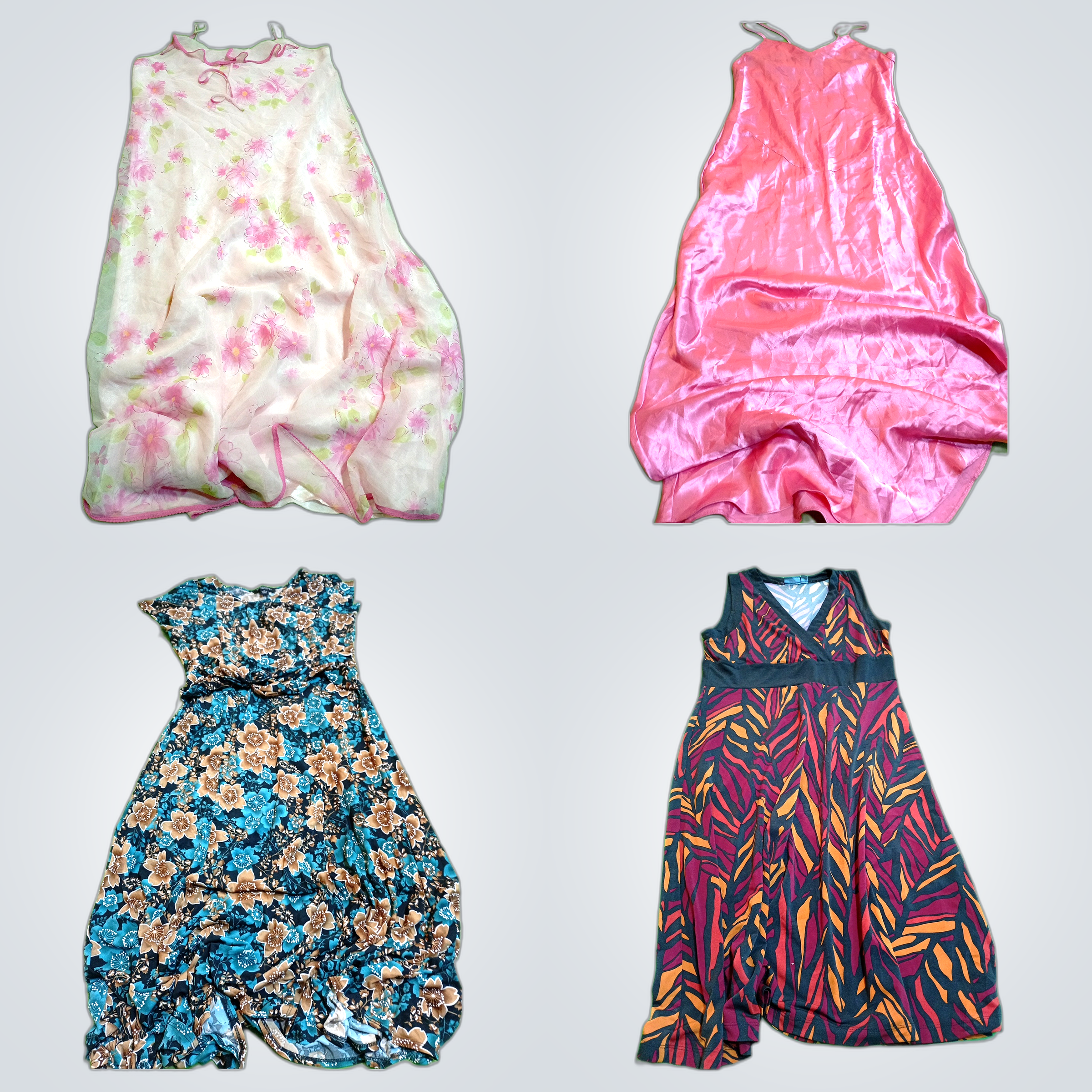 Designer Midi & Slip Dress Bundle MSK Patra Jones ..