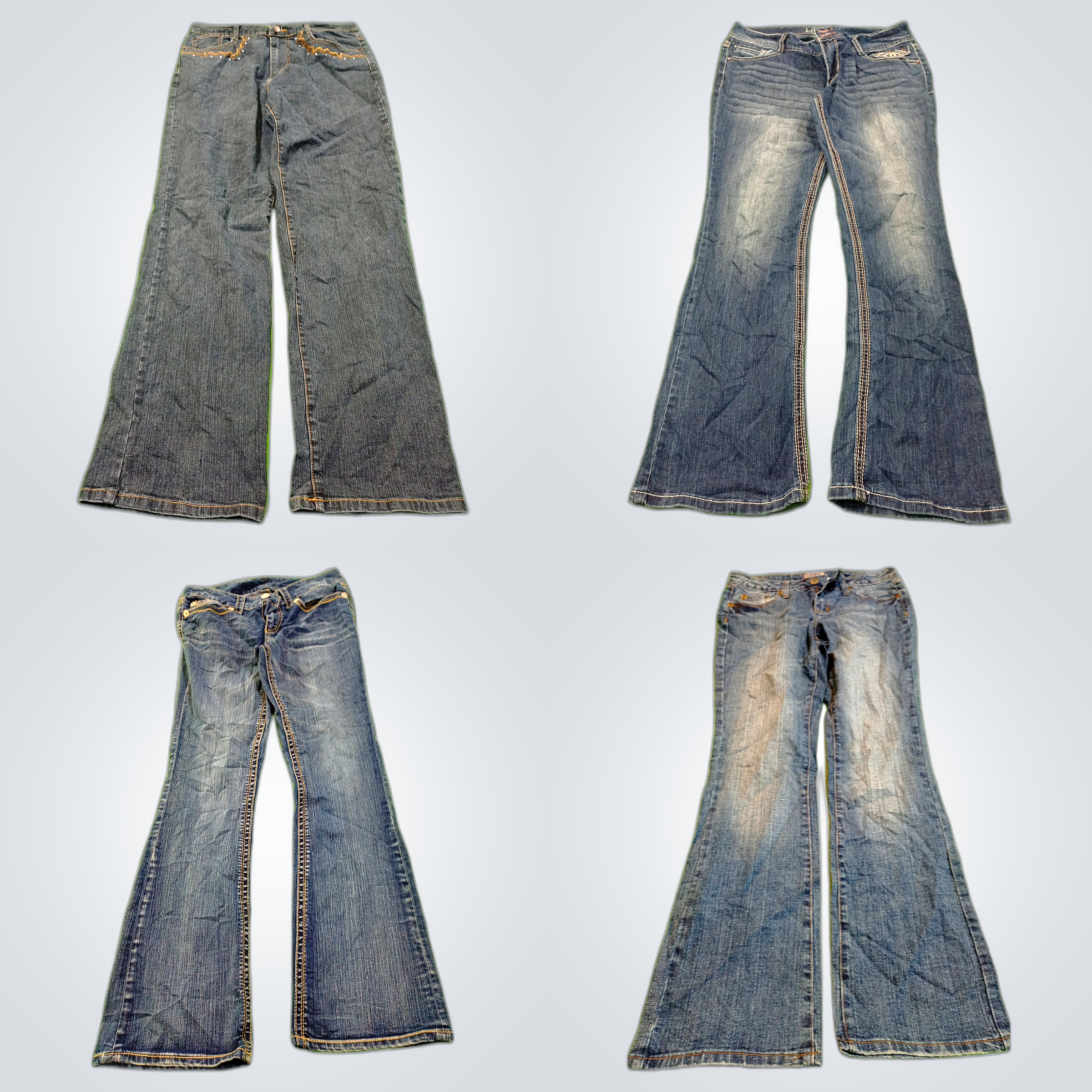 Designer Jeans Bundle: Cool-G, True Religion, 7 Fo..