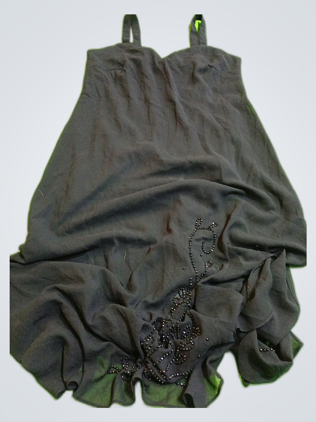 Schwarzes Abendkleid