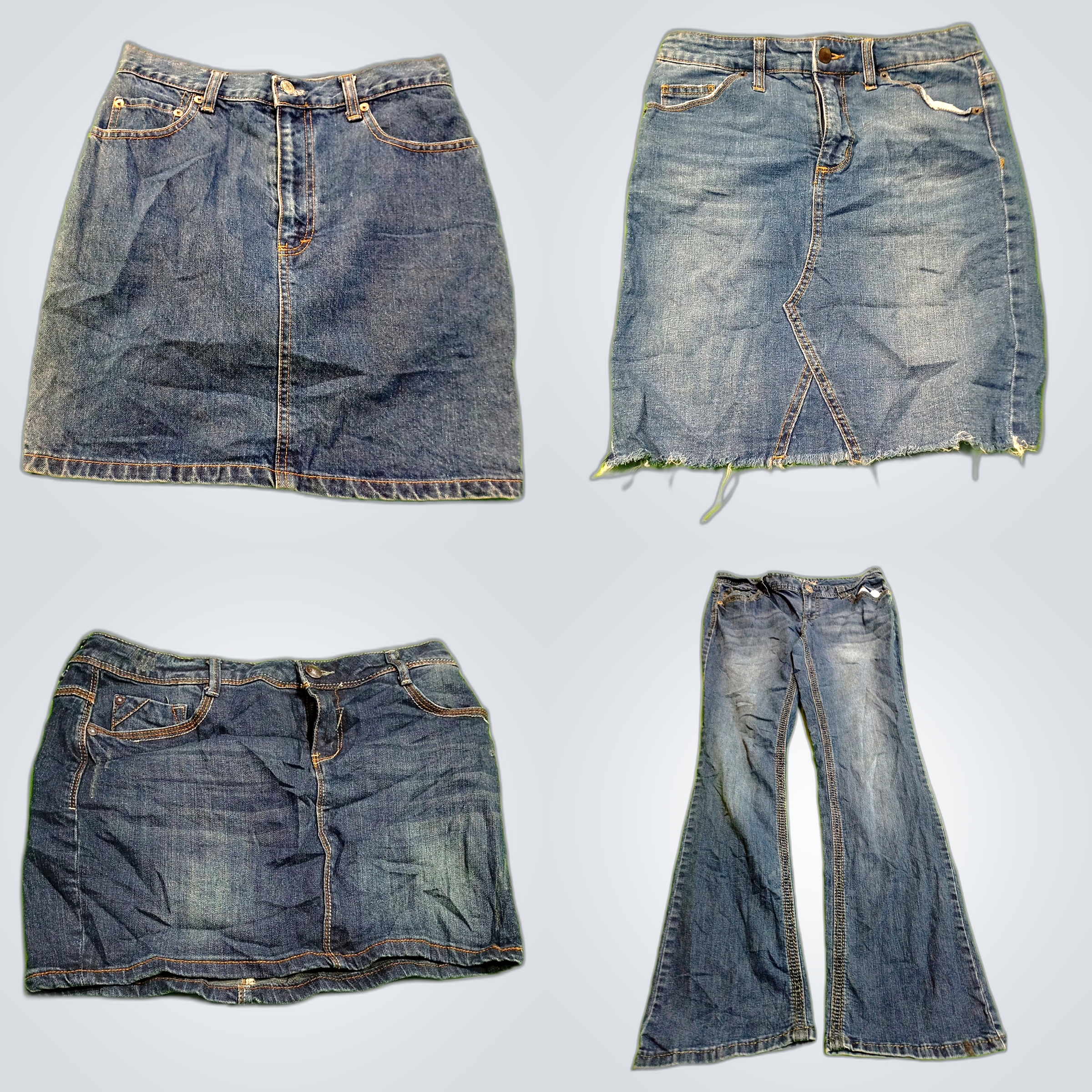 Bundle Gonna in Denim & Jeans Flare: Joe Fresh, Al..