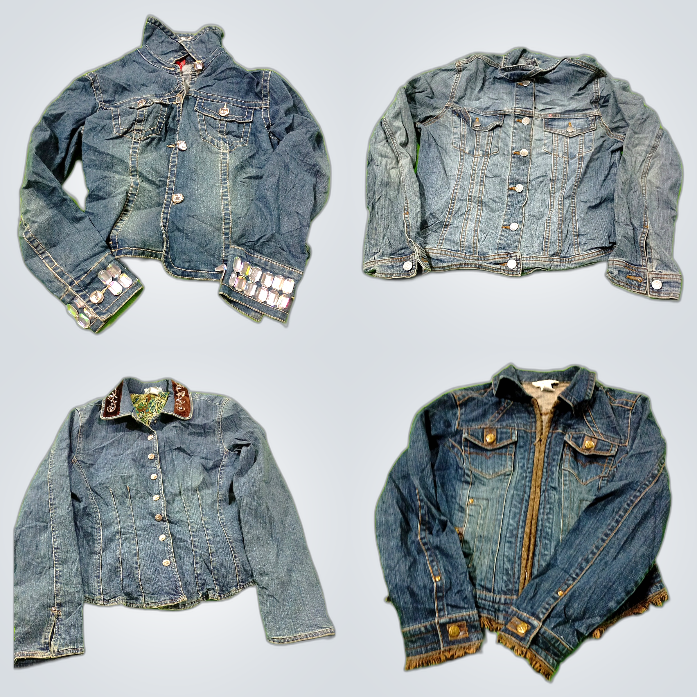 Vente de vestes en denim - Orfeo Negro, CABI, Chri..