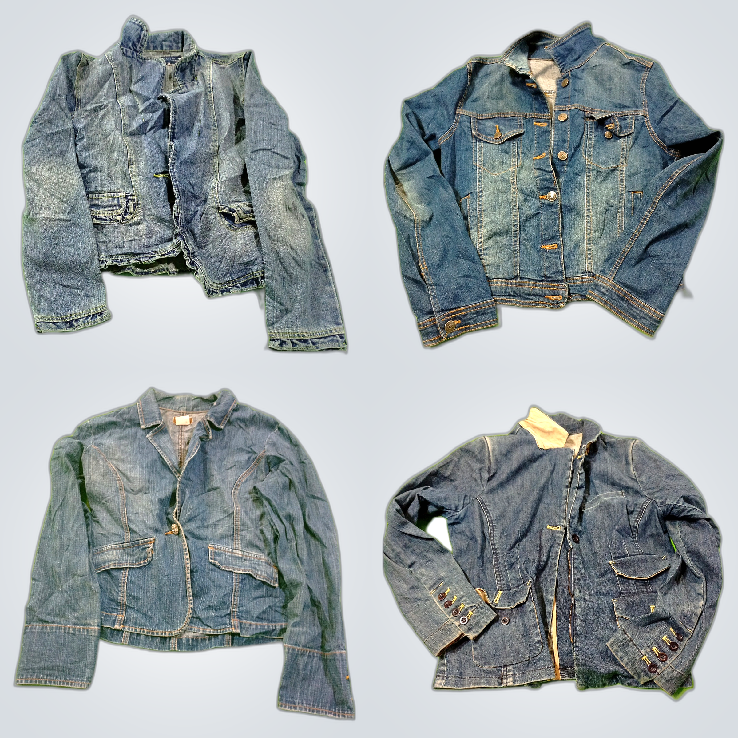 Denim Jacket Bundle: Levi's, Rock & Republic, Char..