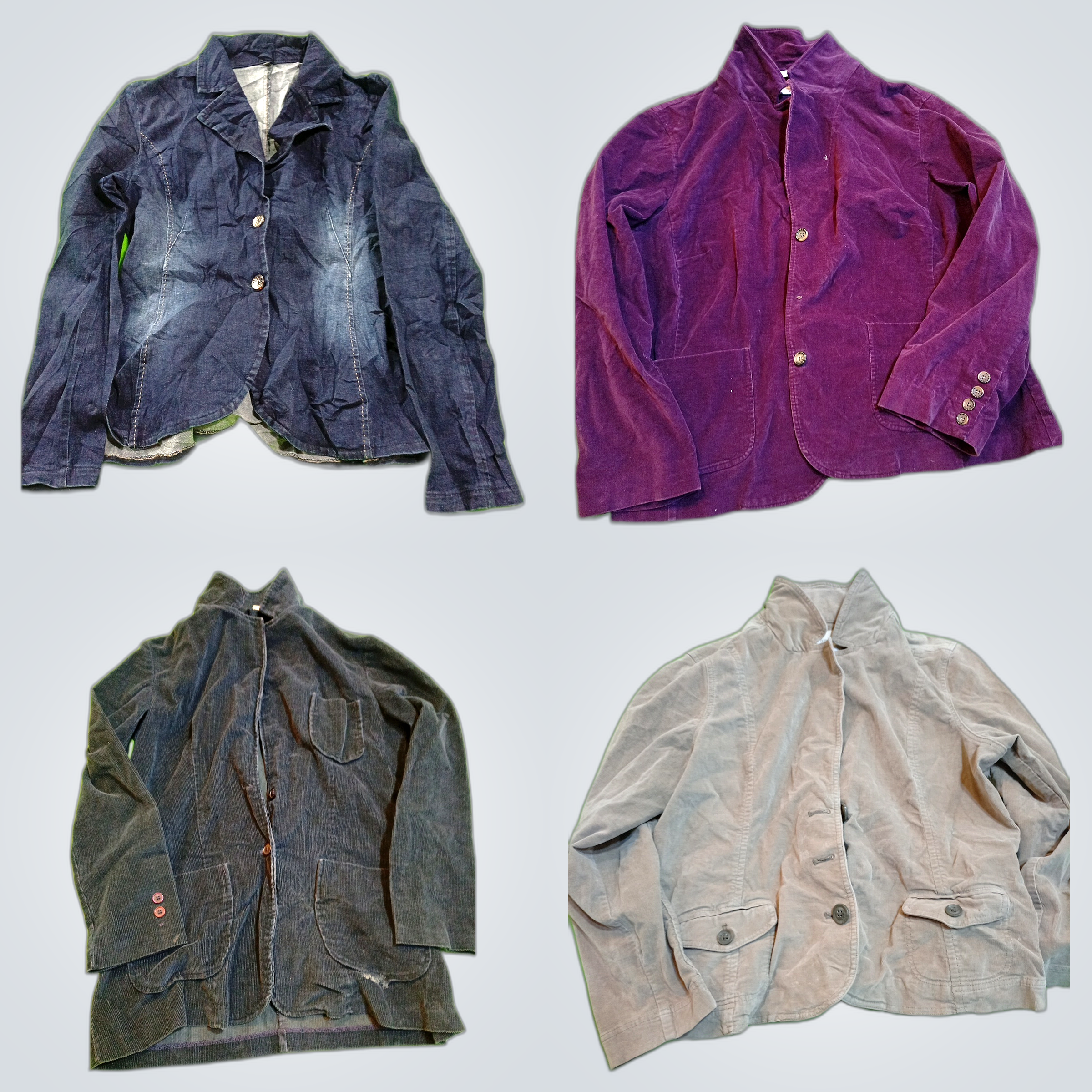Bundle di Giacche in Corduroy e Denim - Jerry's An..