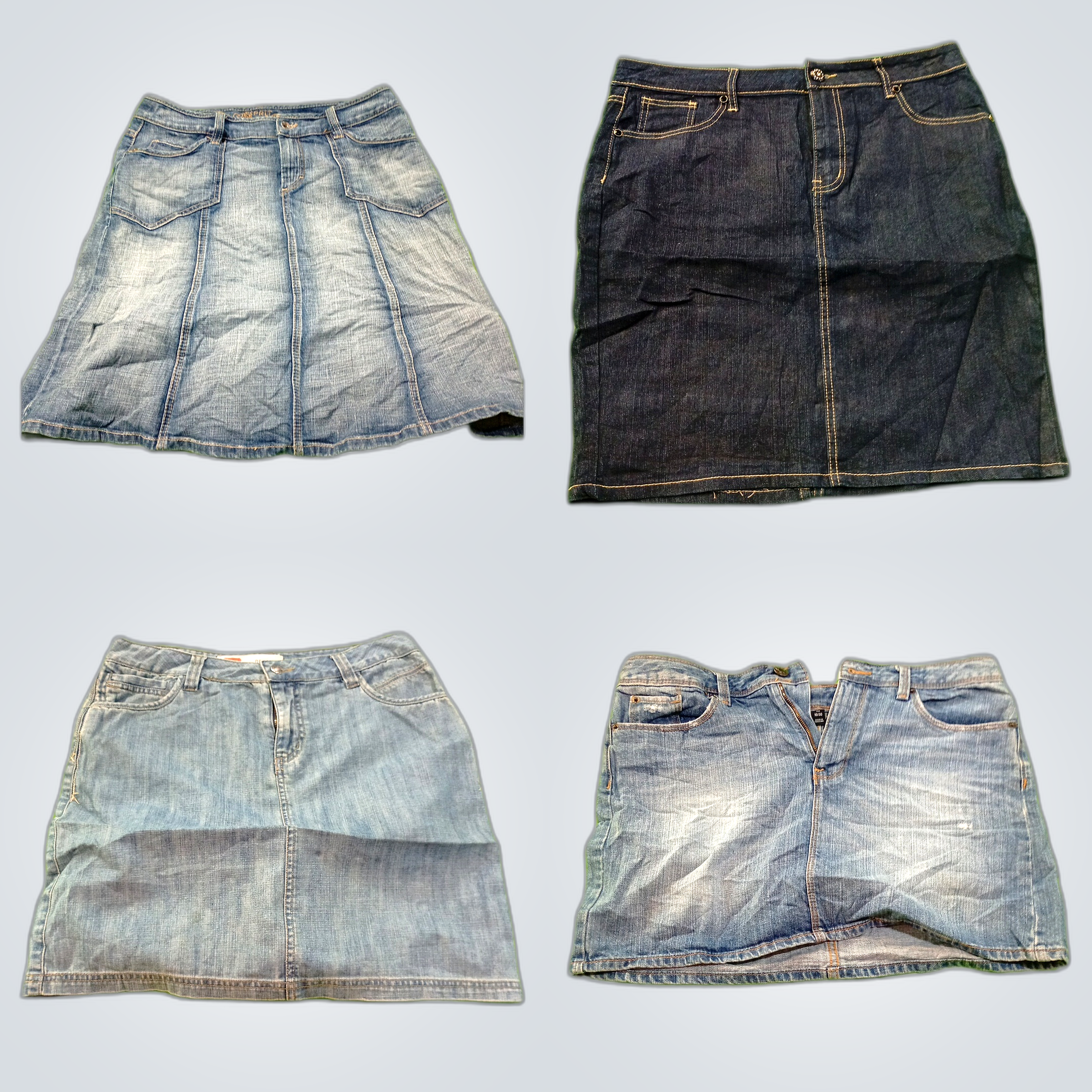 Denim Skirt Bundle: Stamp10, Jubile, 7 For All Man..