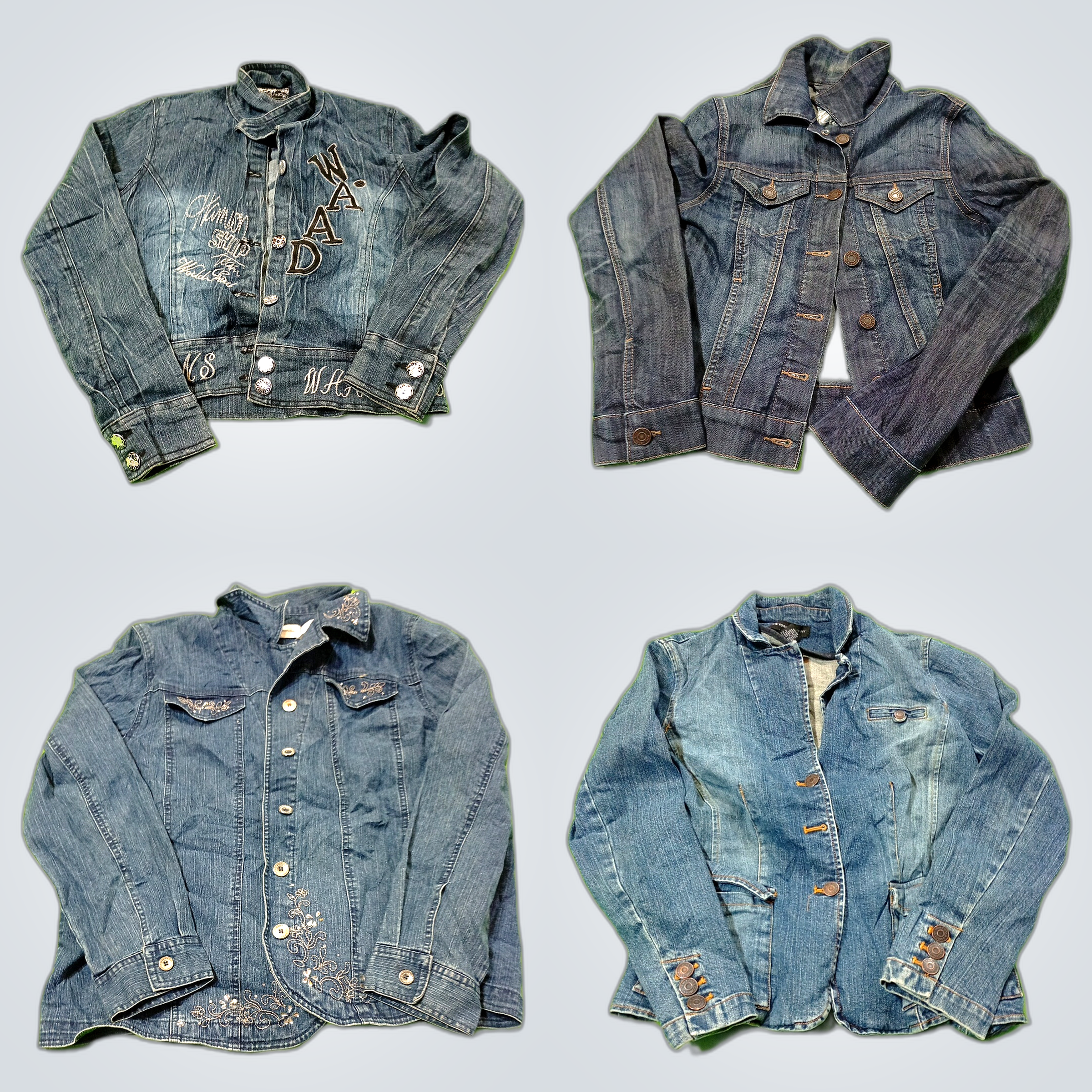 Top Brands Workwear & Denim Jackets Bundle of 7