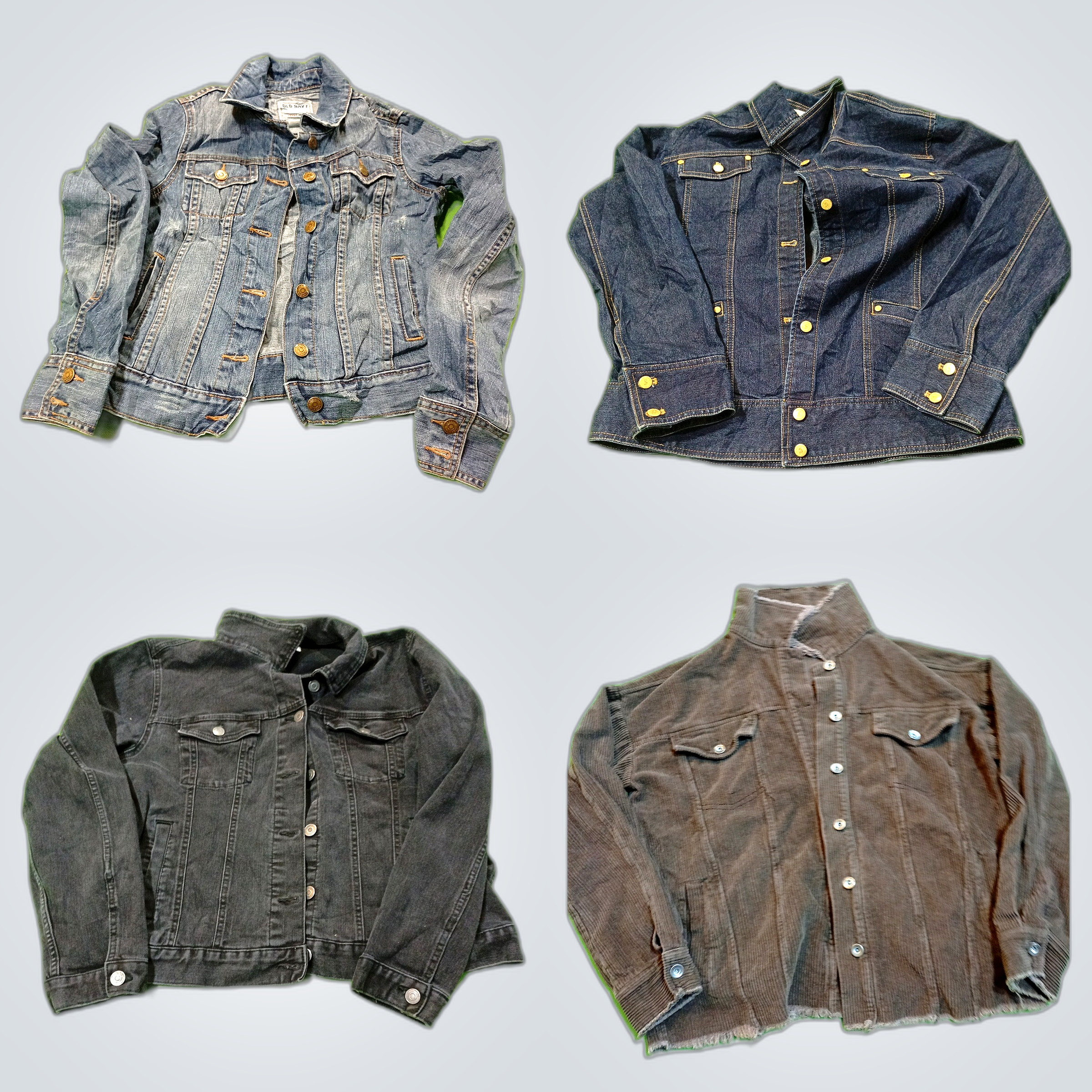 Pacchetto Giacca in Corda e Denim: H&M, CATO, Tull..