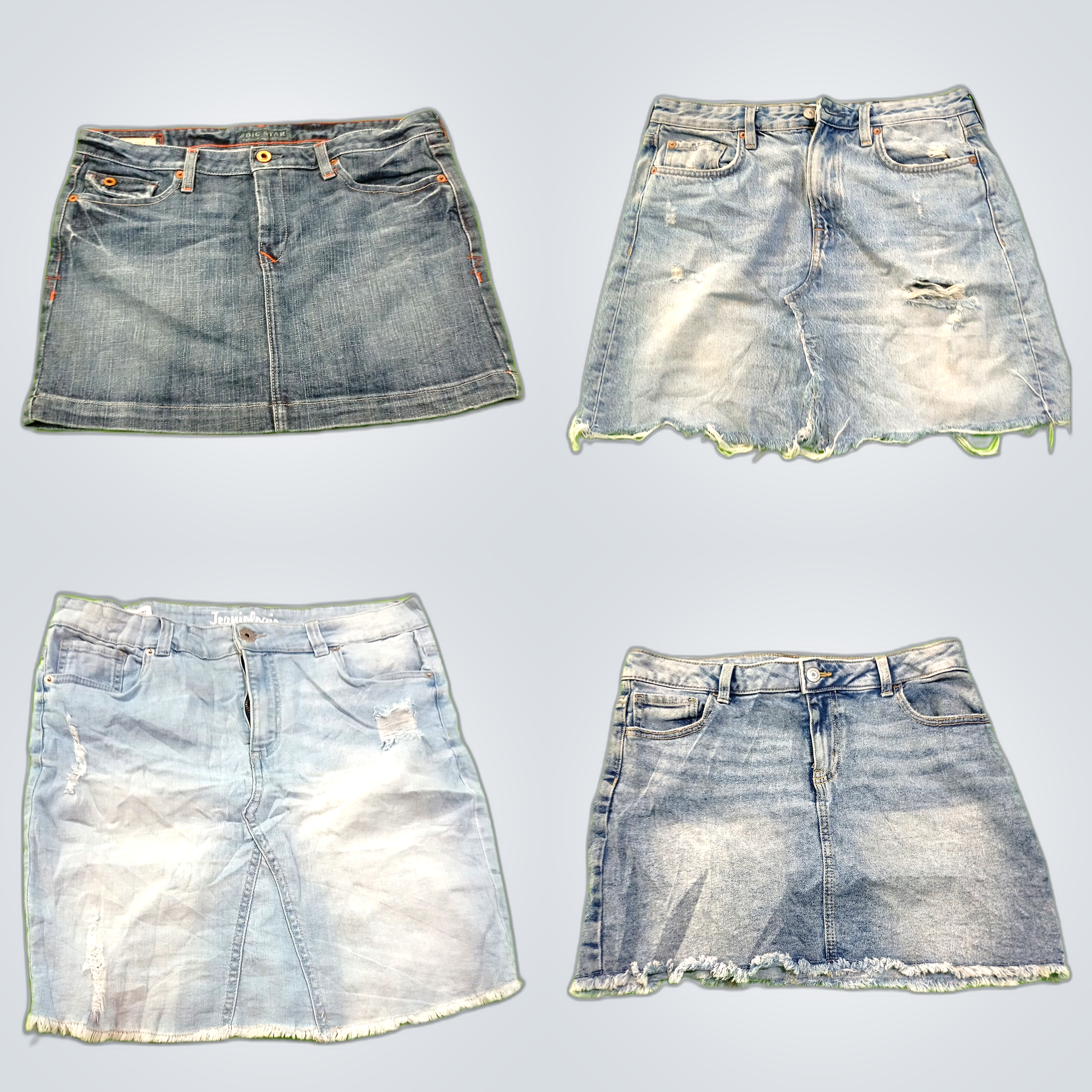 Denim Skirt Bundle: Erol, Mudd, AGOLDE, SO & More ..