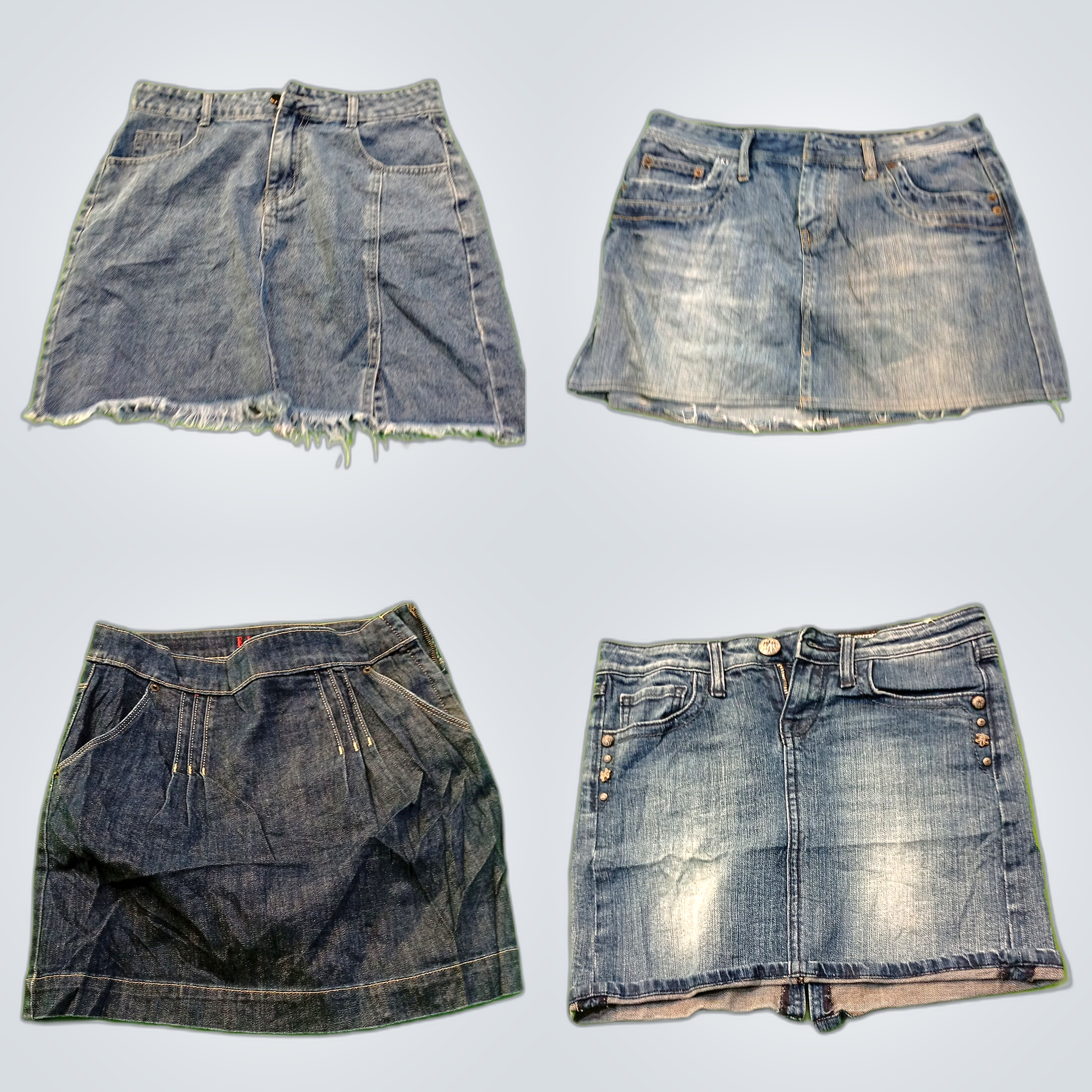 Ensemble Denim Frenzy : Richelieu, Maurice, ELLE e..