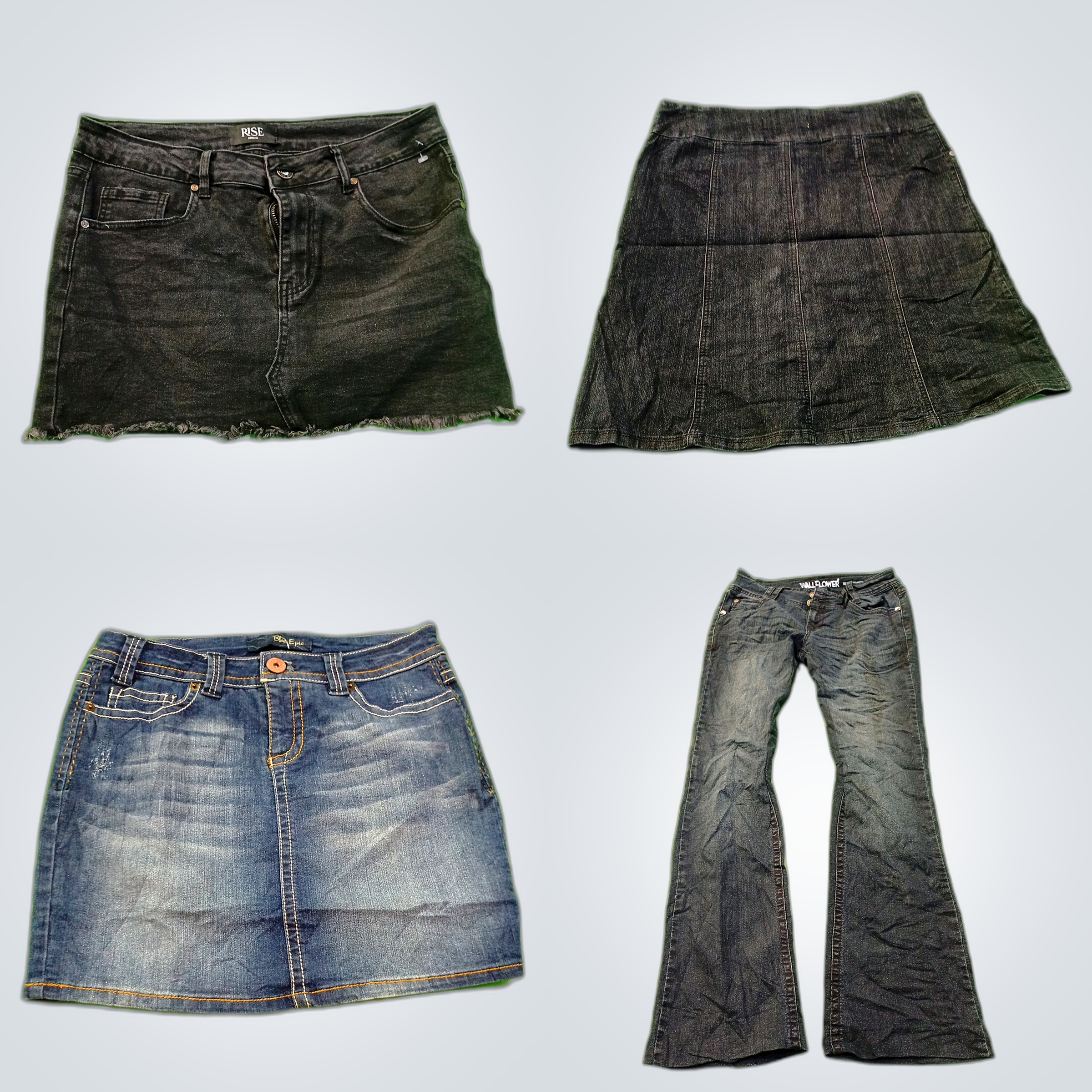 Ensemble en jean : Love Indigo, Tinseltown, H&M et..