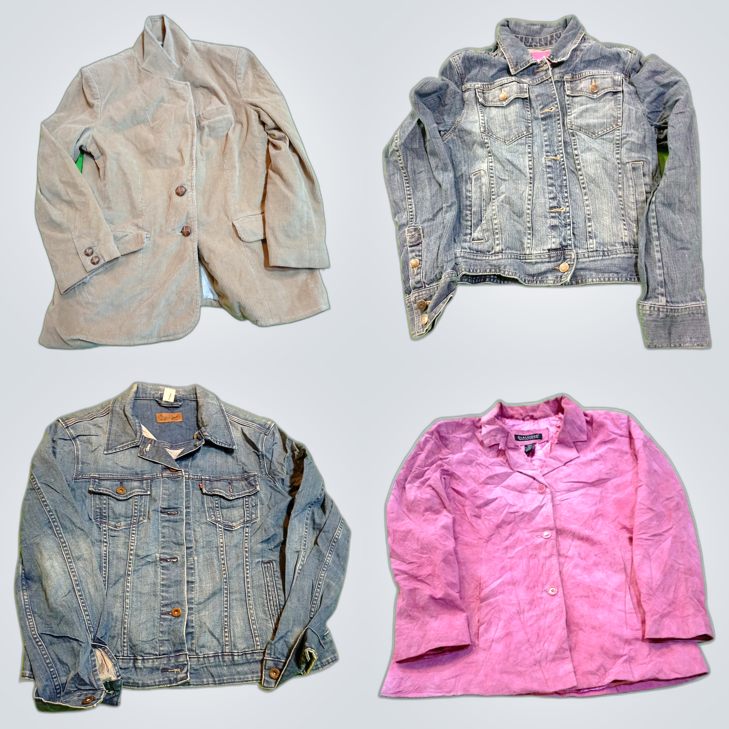 Suede, Denim & Leather Jacket Bundle: St. Johns Ba..