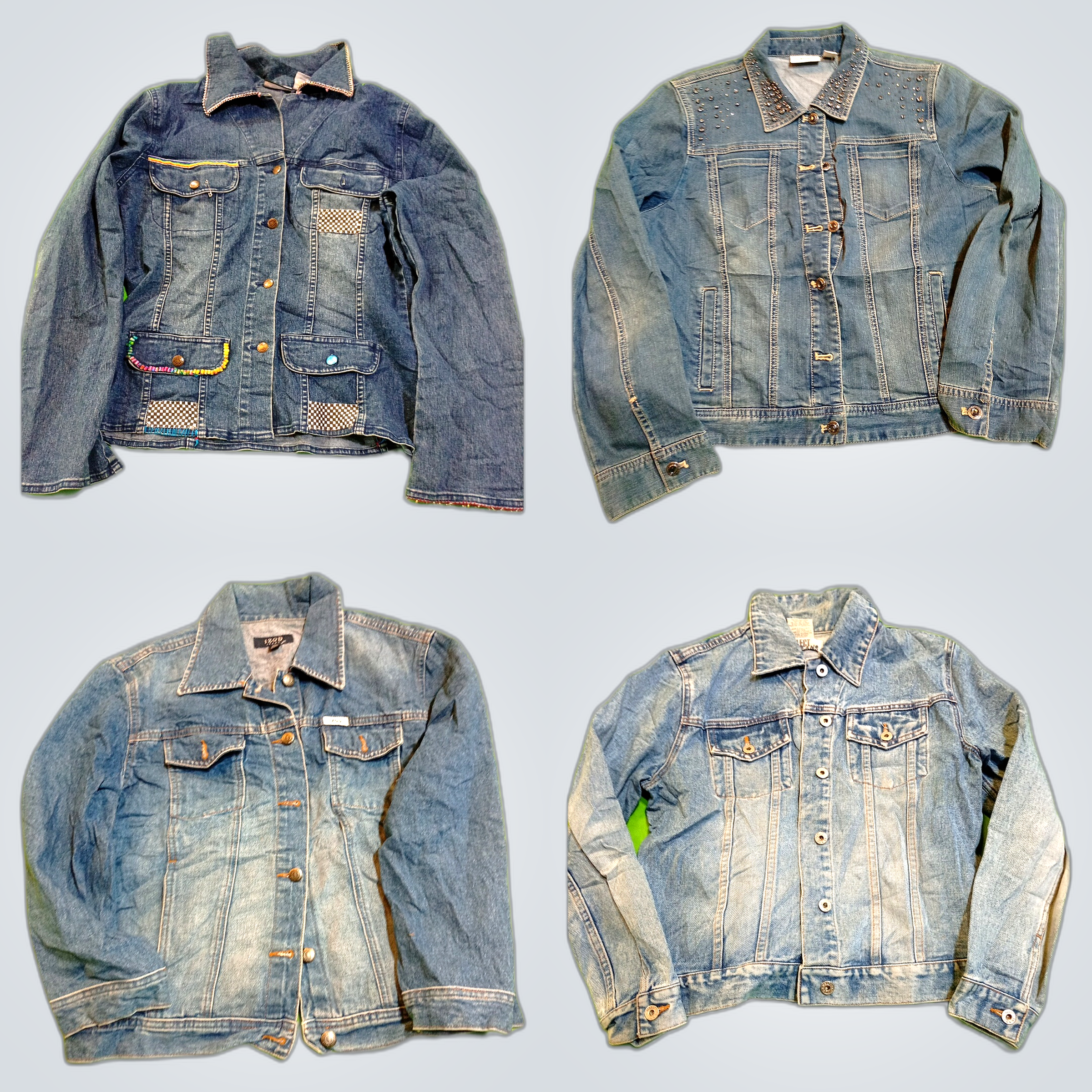 Denim Jacket Bundle: Sonoma, Looney Tunes & More D..