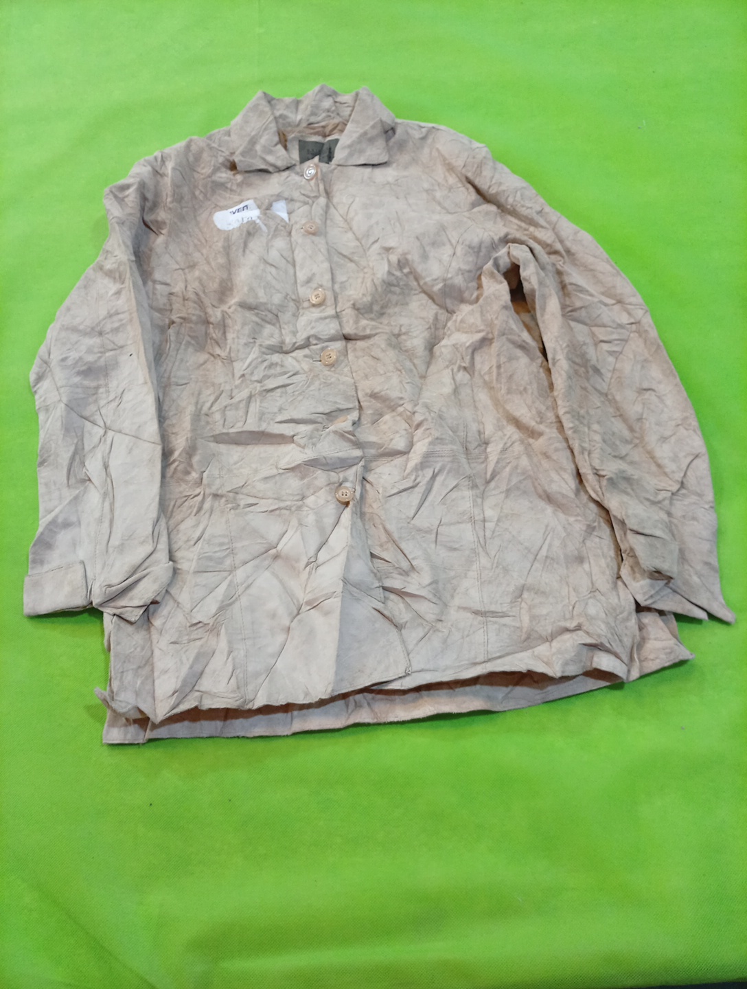 Leather Uniform Jacket