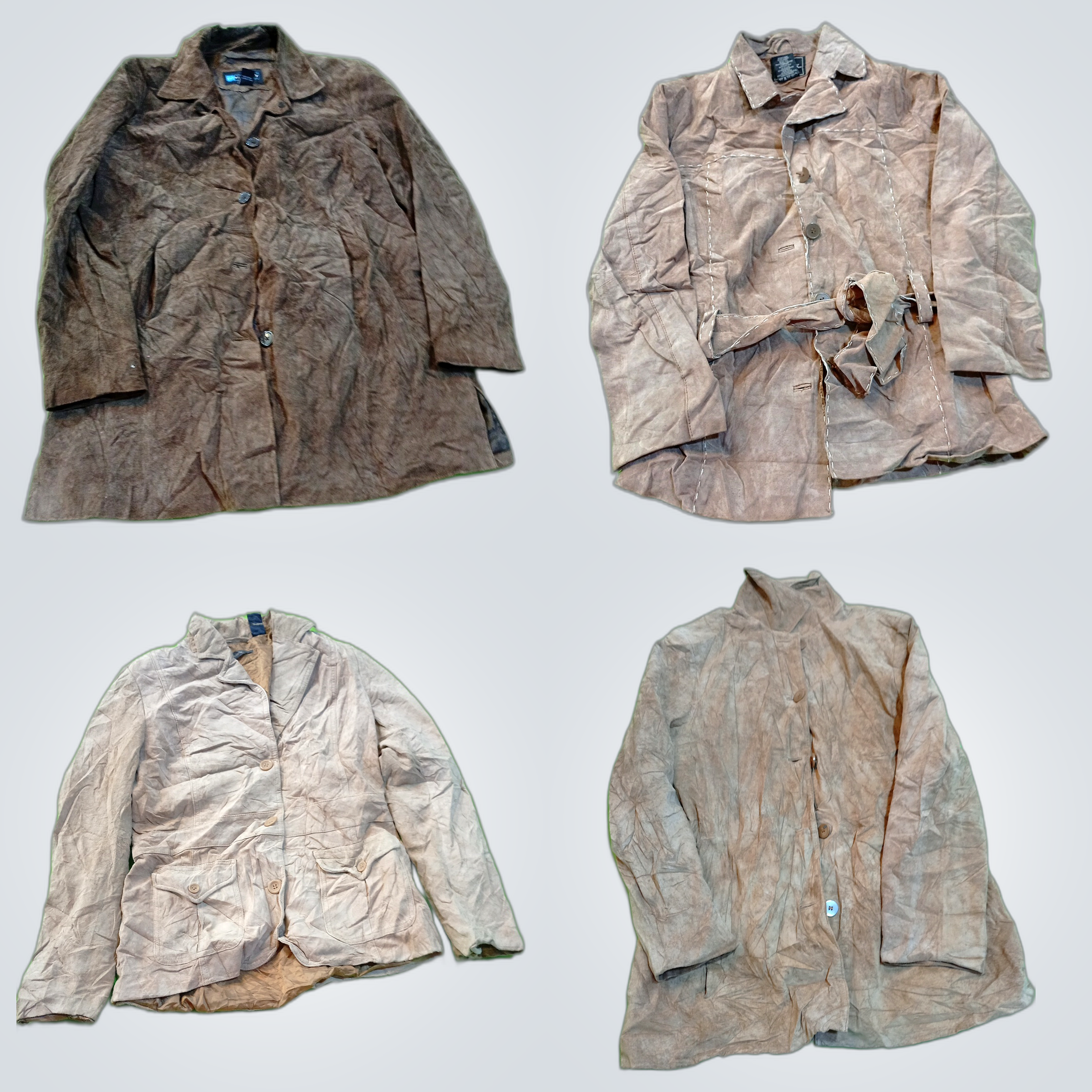 Luxury Leather & Suede Jackets Bundle - Hermana Ge..