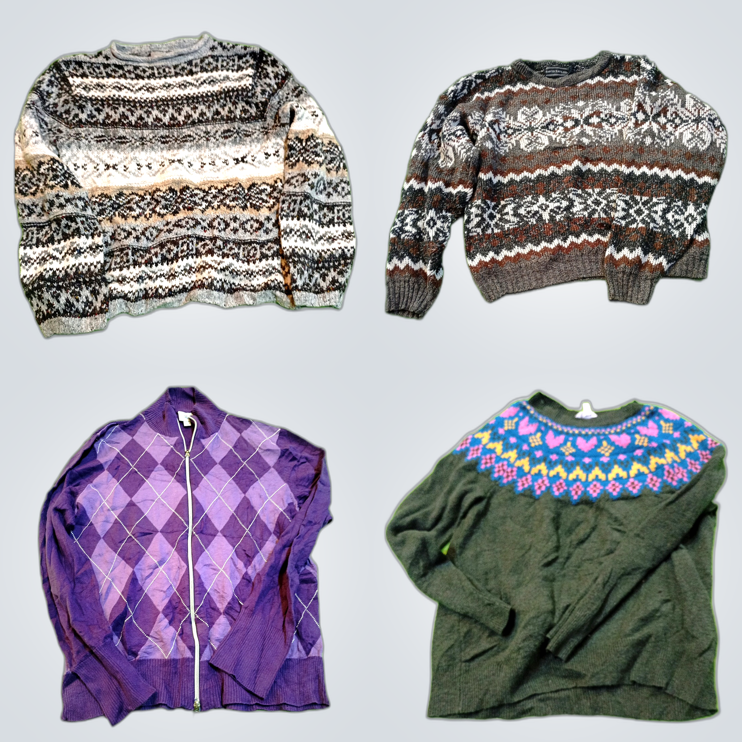 Ensemble de pulls Croft & Barrow, Merona et plus, ..