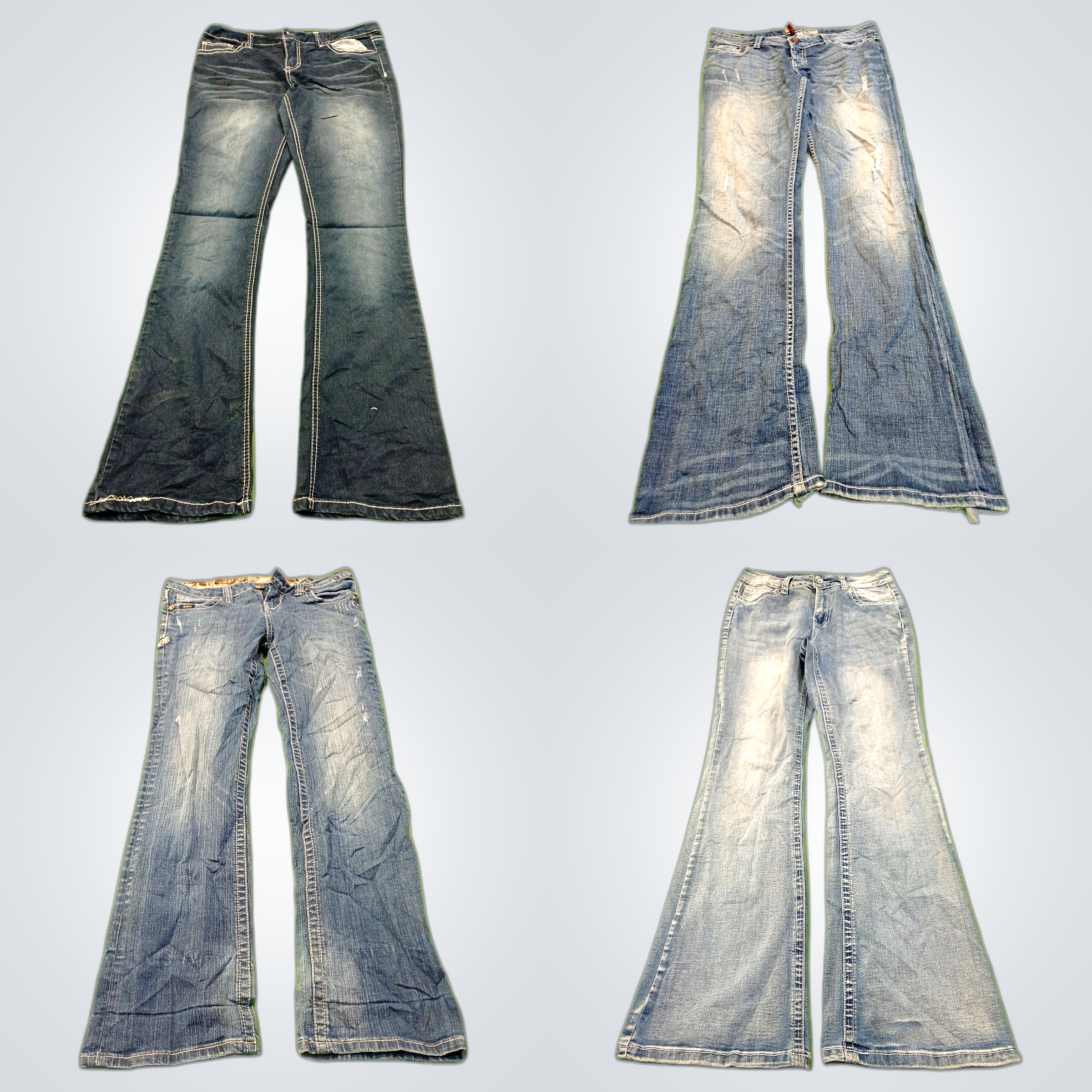 Lot de jeans de créateurs : 7 For All Mankind, Mau..
