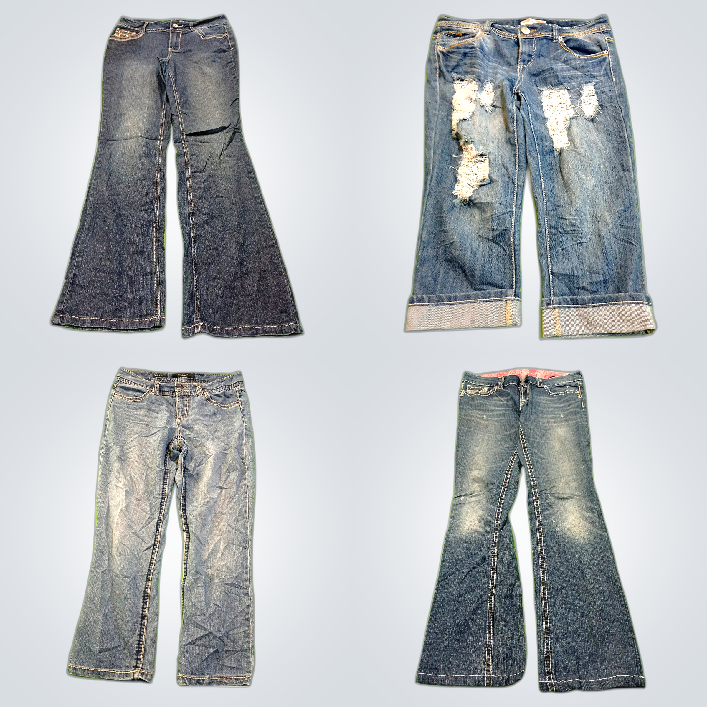 Flare & Bootcut Jeans Bundle: rue21, MURKULO, Z Ca..