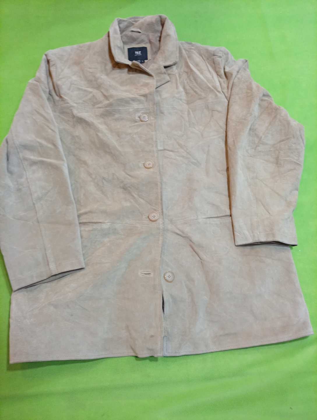 IS7 Leathers Tan Leather Jacket