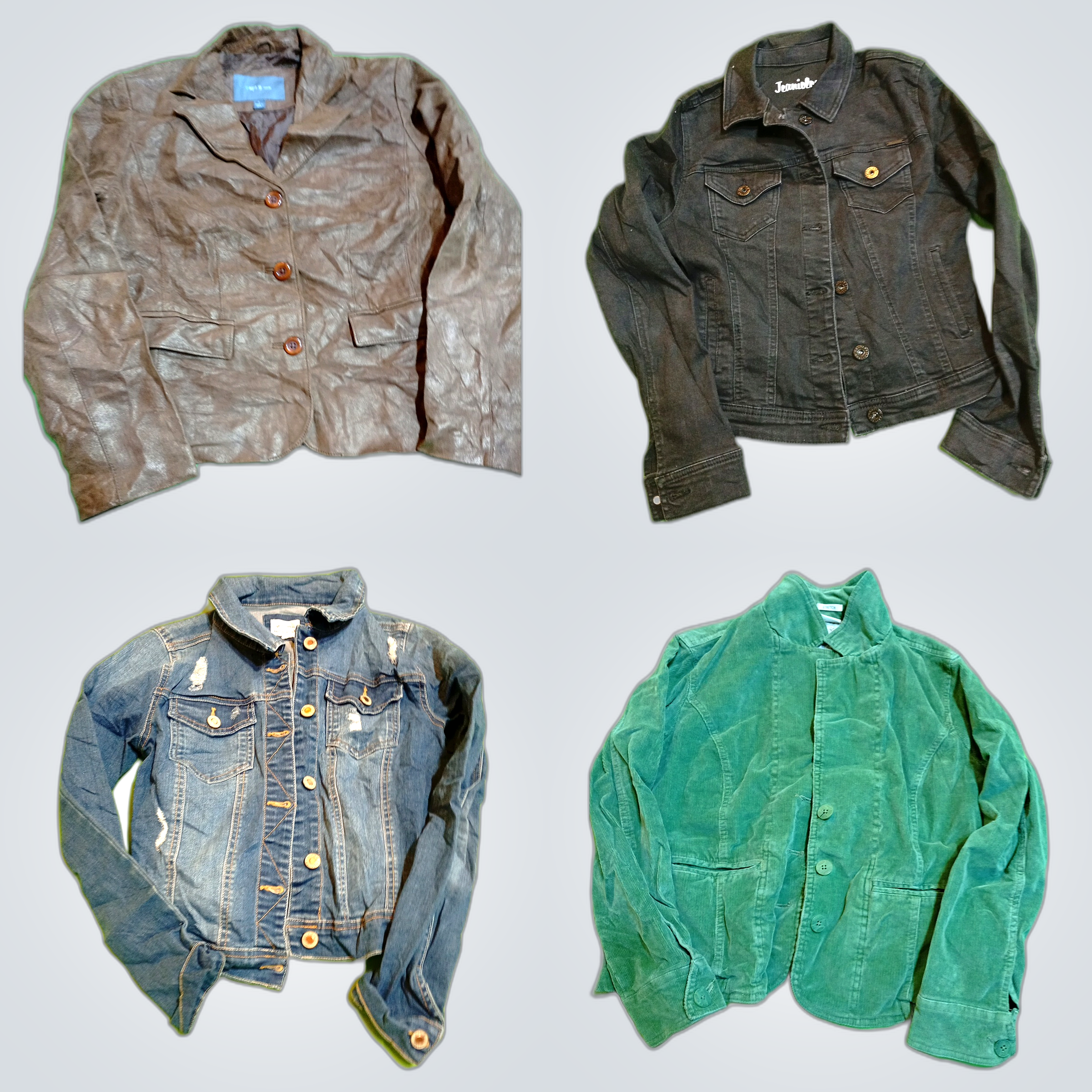 Denim & Corduroy Jacket Bundle: Chadwick's, GAP, J..