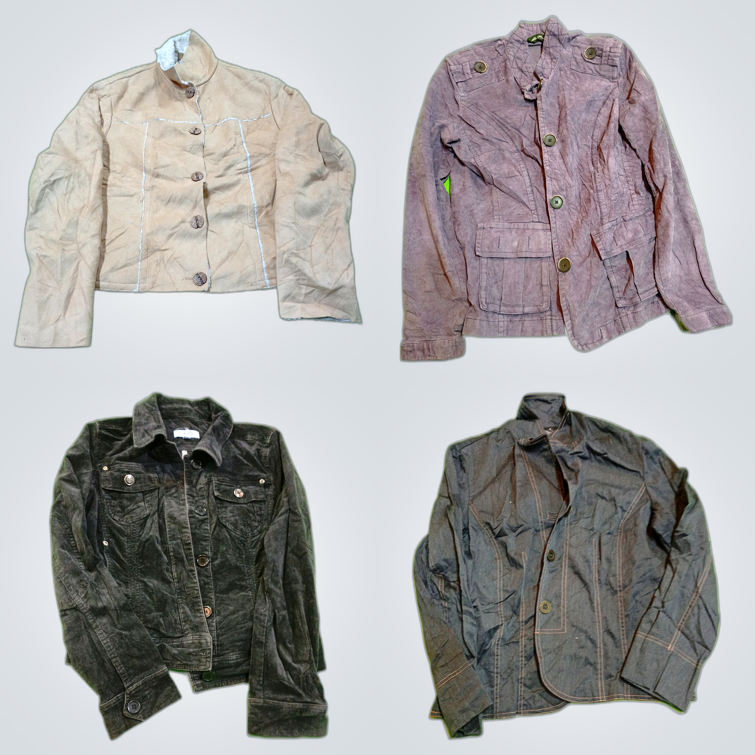Jacket Bundle: Guess, Denim & More, 7-Piece Mix Lo..