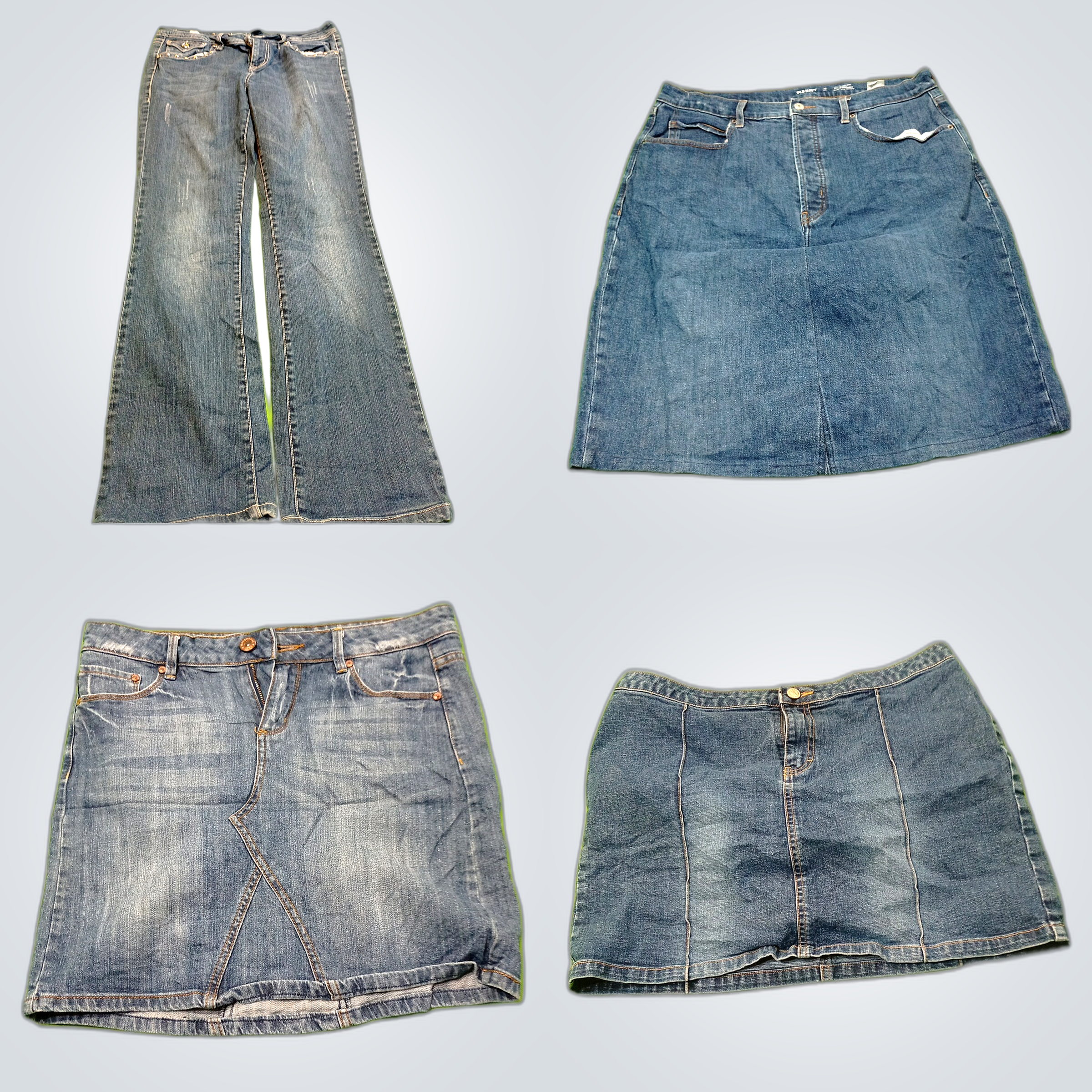 Denim Skirt Bundle: St. John's Bay, Maurice, Citiz..