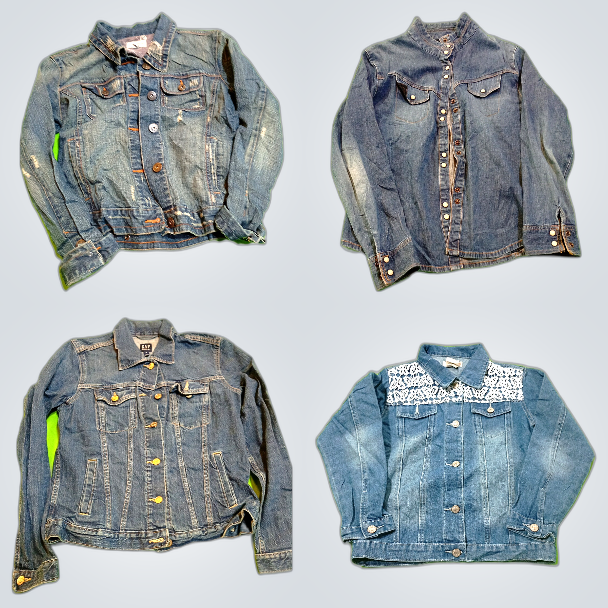 Denim Jacket Bundle: Zara, Gap & More Top Brands 7..