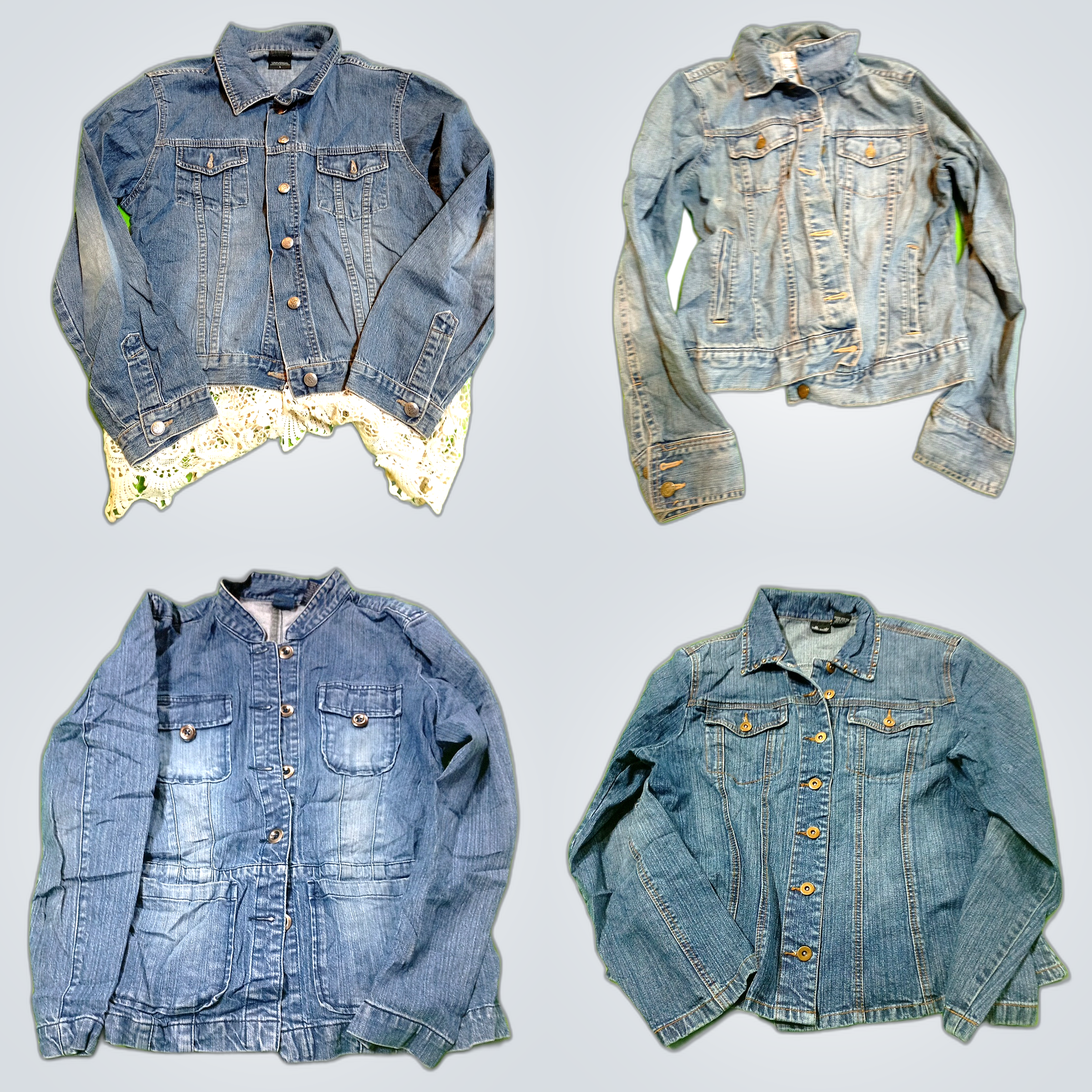 Denim Jacket Bundle: Platinum, Ann Taylor, EightyT..