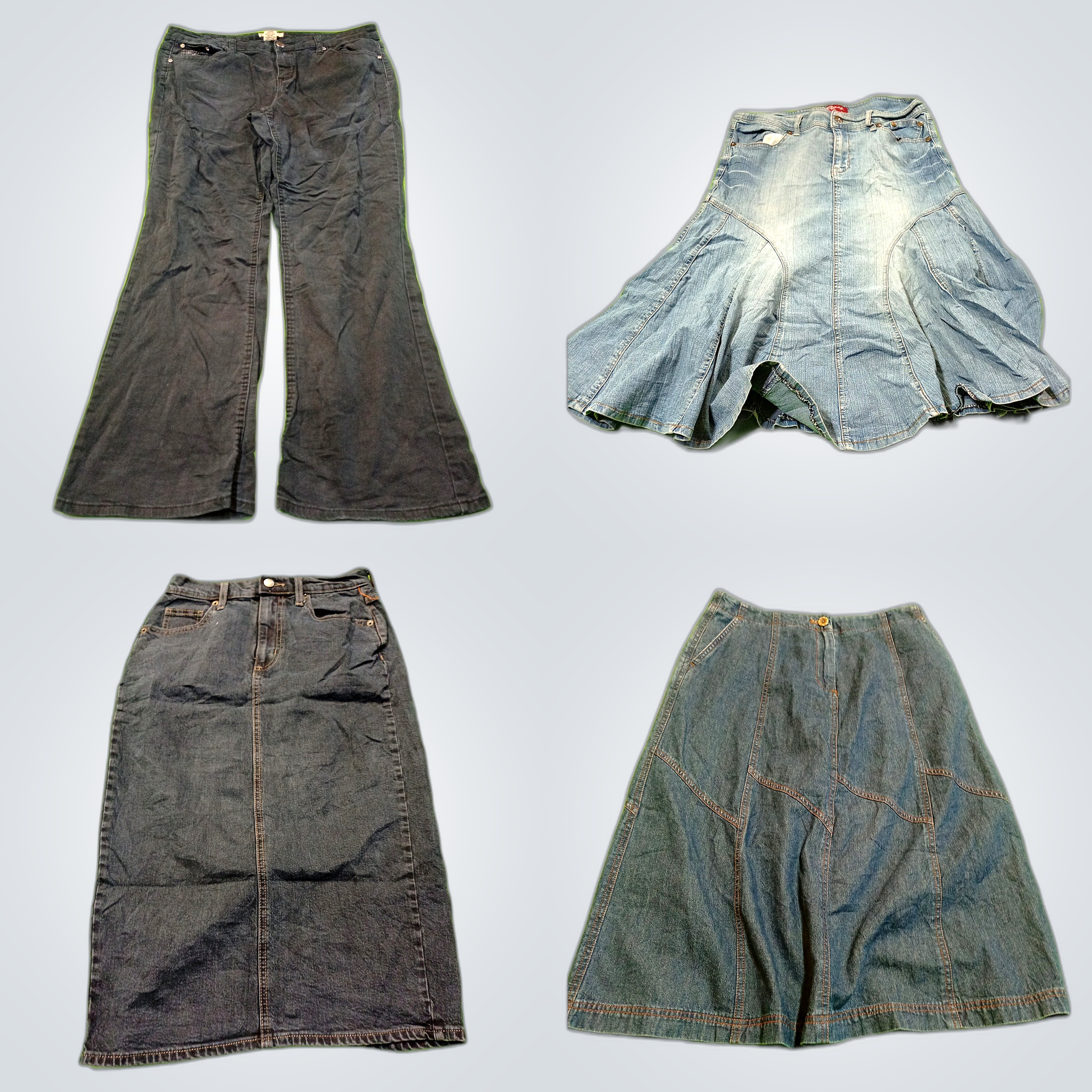 Designer Denim Skirt Bundle: Blow-Up, Marc Jacobs,..