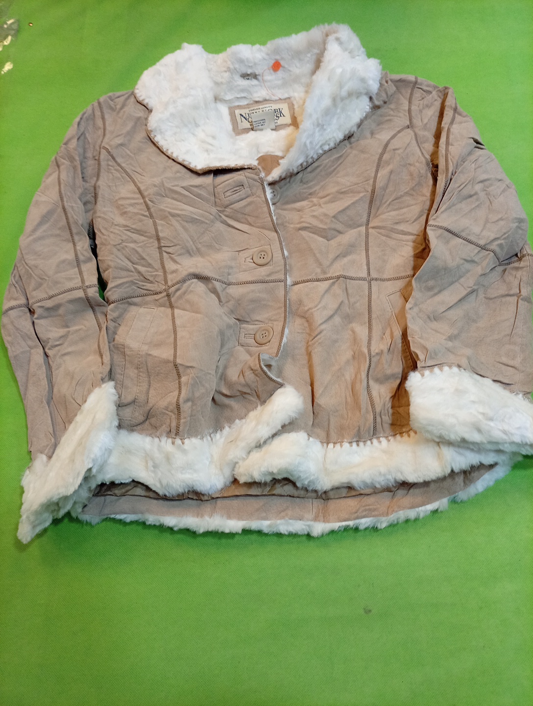 Fur Trimmed Leather Jacket