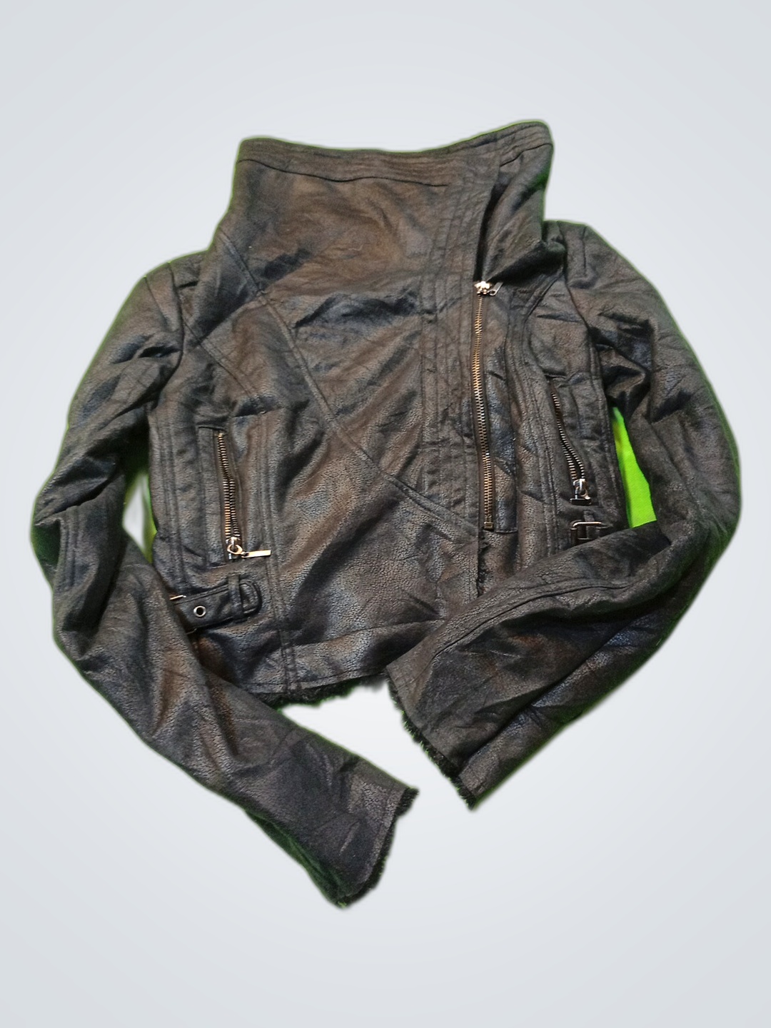 Jennifer Lopez Black Leather Jacket